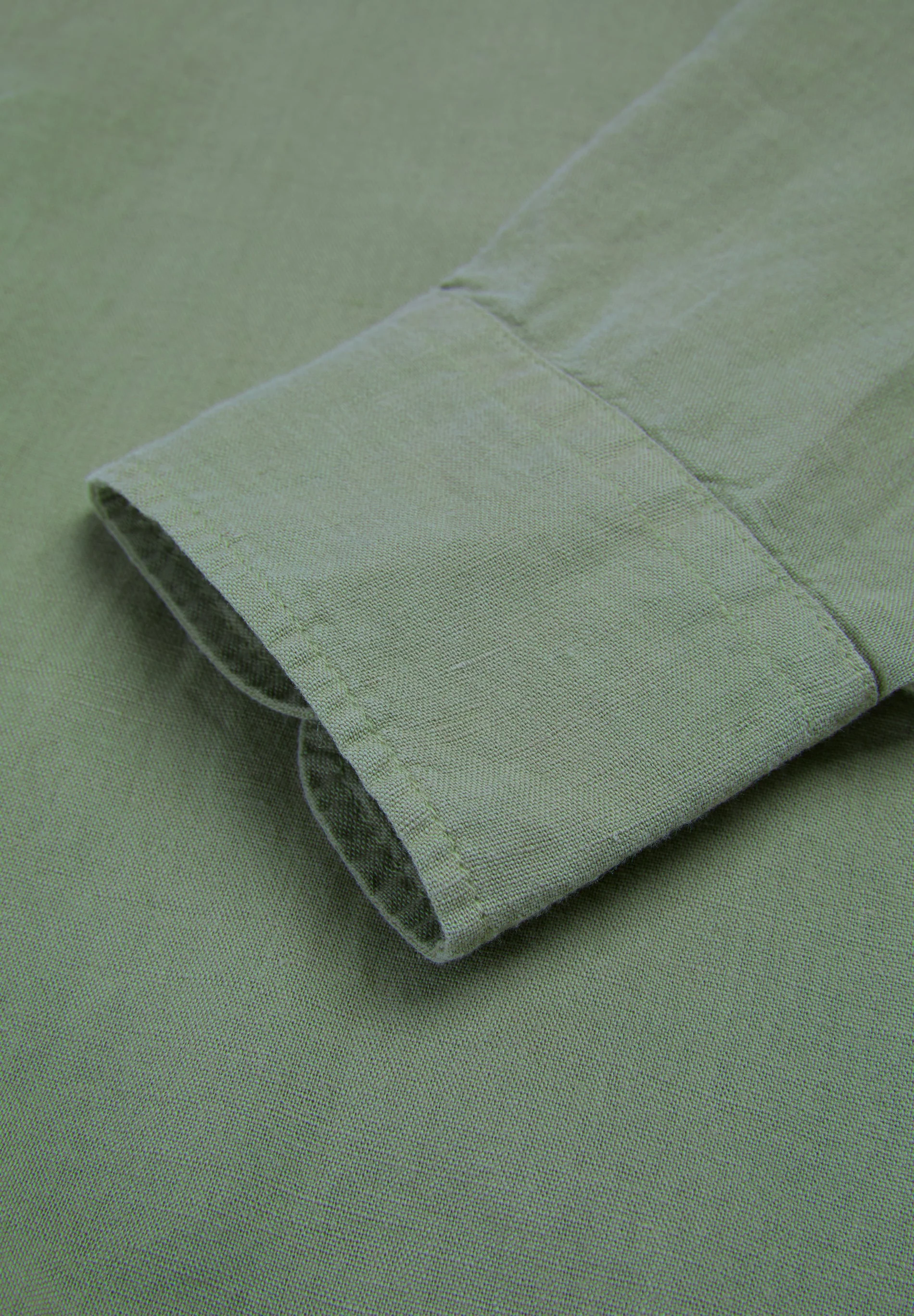 REGULAR FIT LINEN SHIRT - Image 5