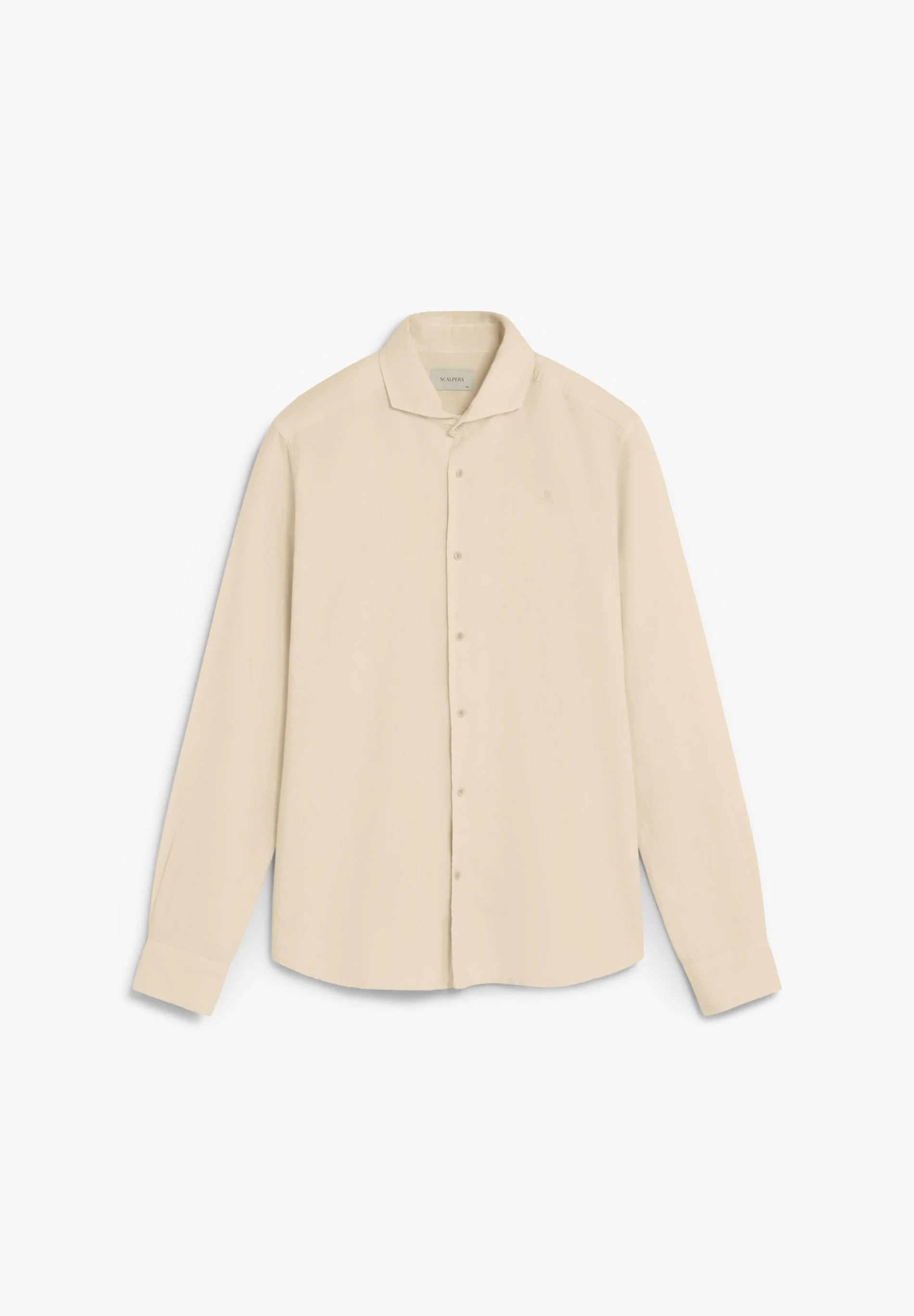 REGULAR FIT LINEN SHIRT - Image 4
