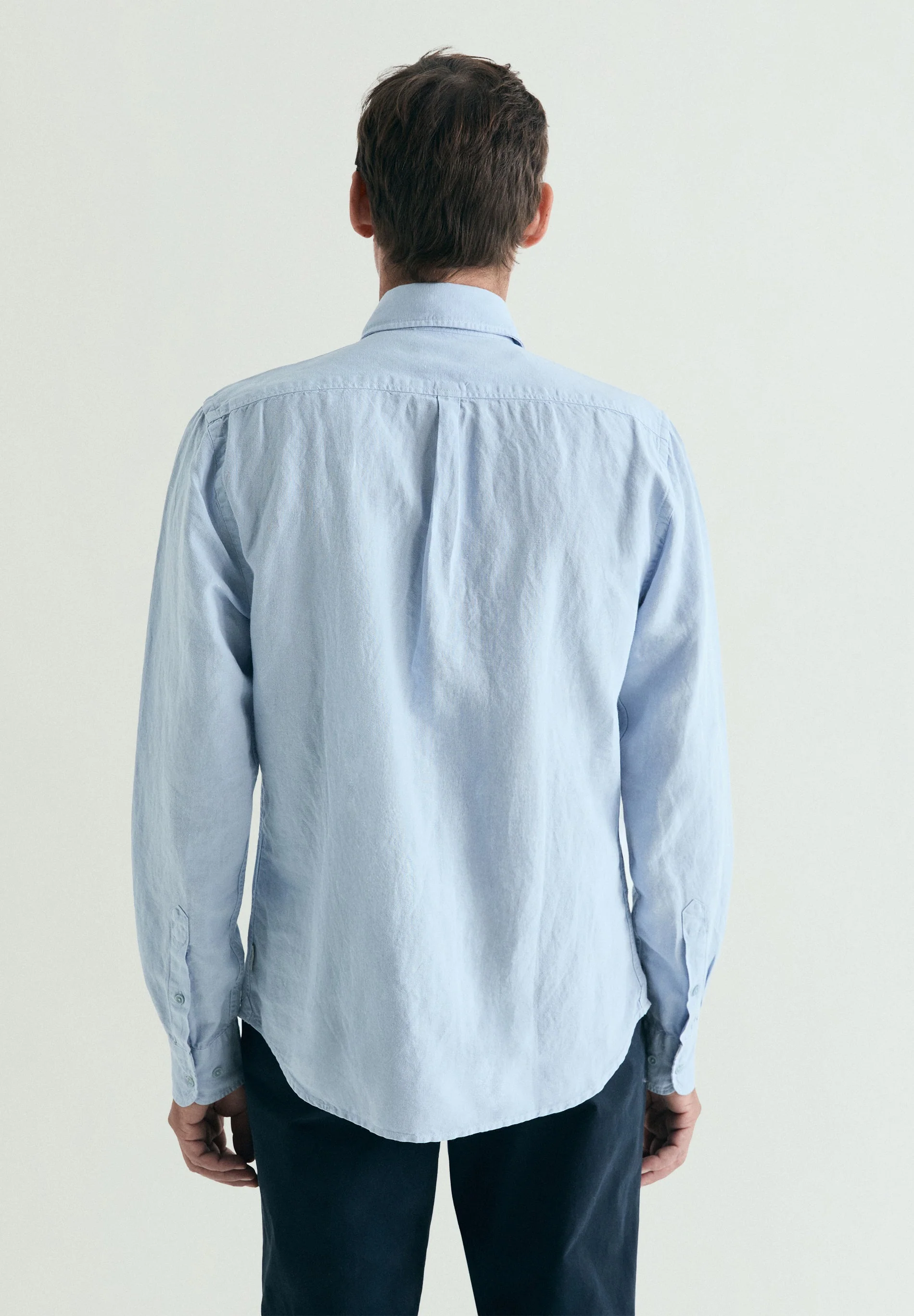 REGULAR FIT LINEN SHIRT - Image 2