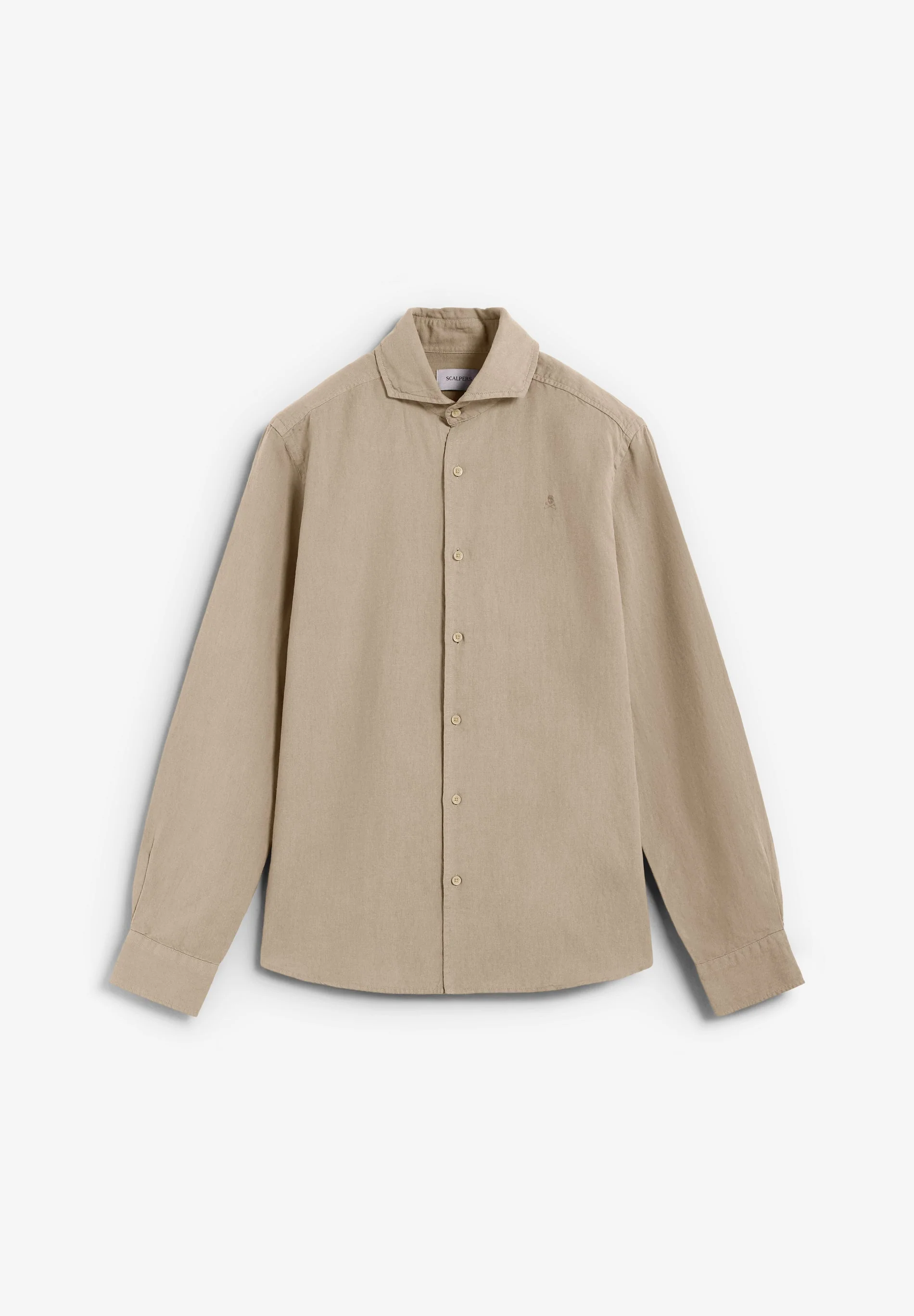 REGULAR FIT LINEN SHIRT - Image 4
