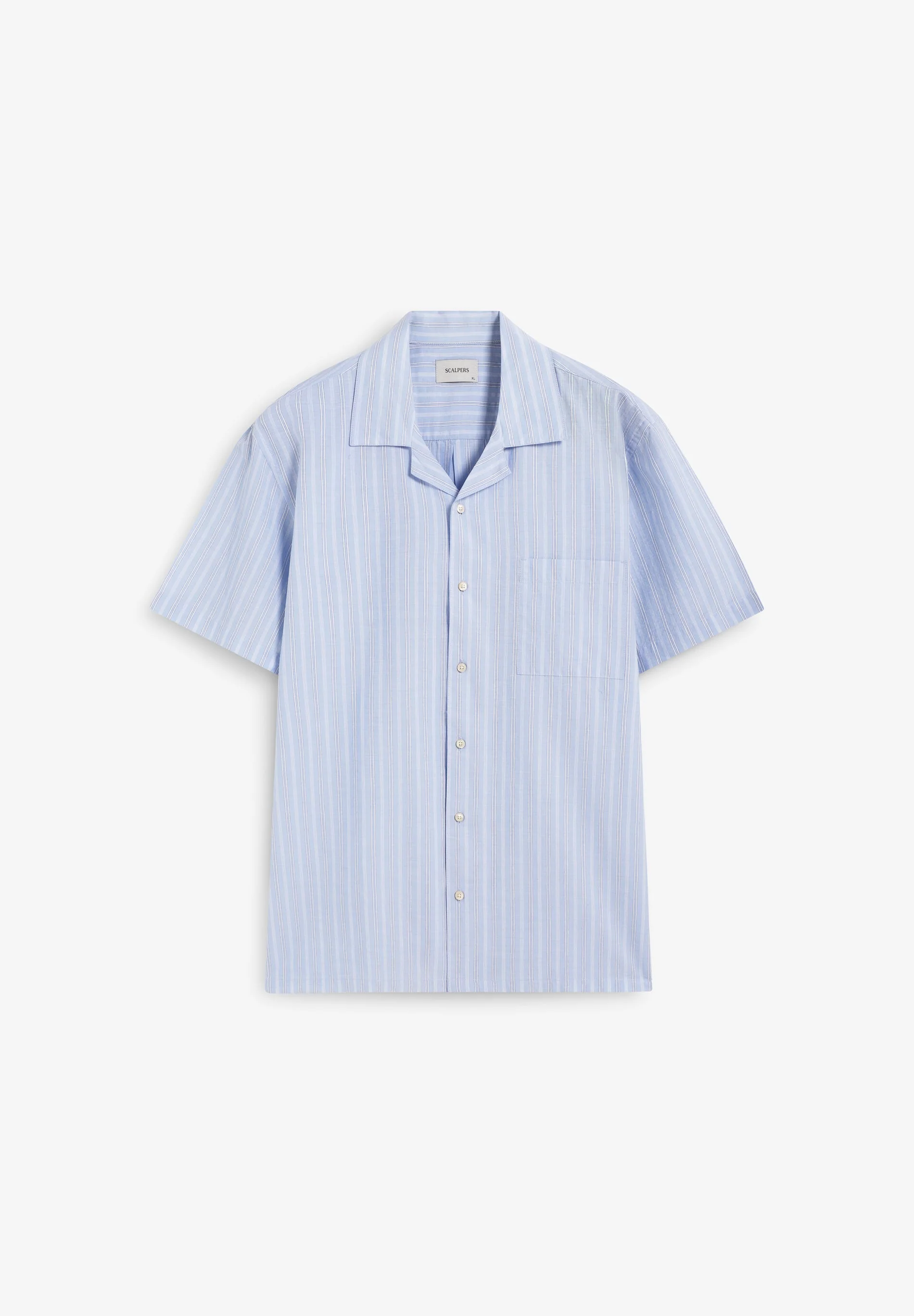 SHORT SLEEVE STRIPED SHIRT - Image 5