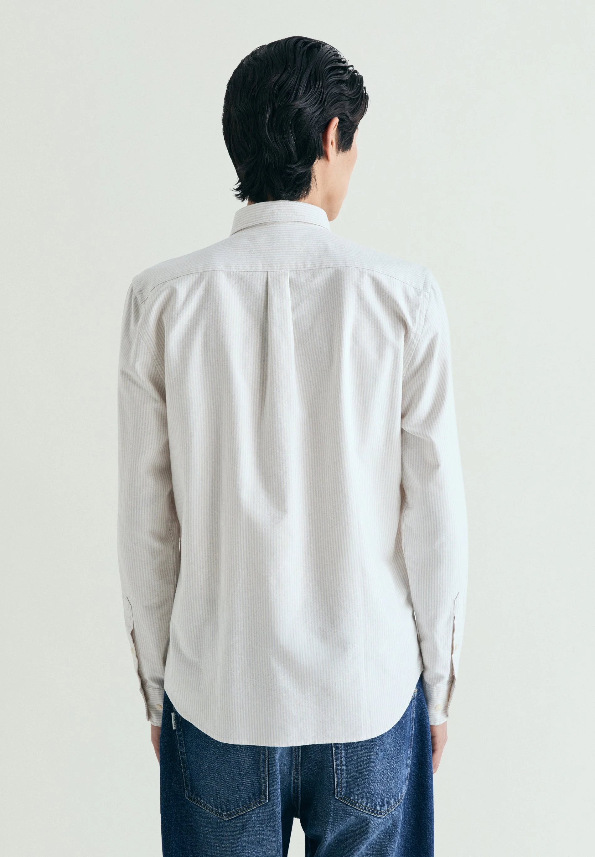 STRIPED PRINTED OXFORD SHIRT - Image 4
