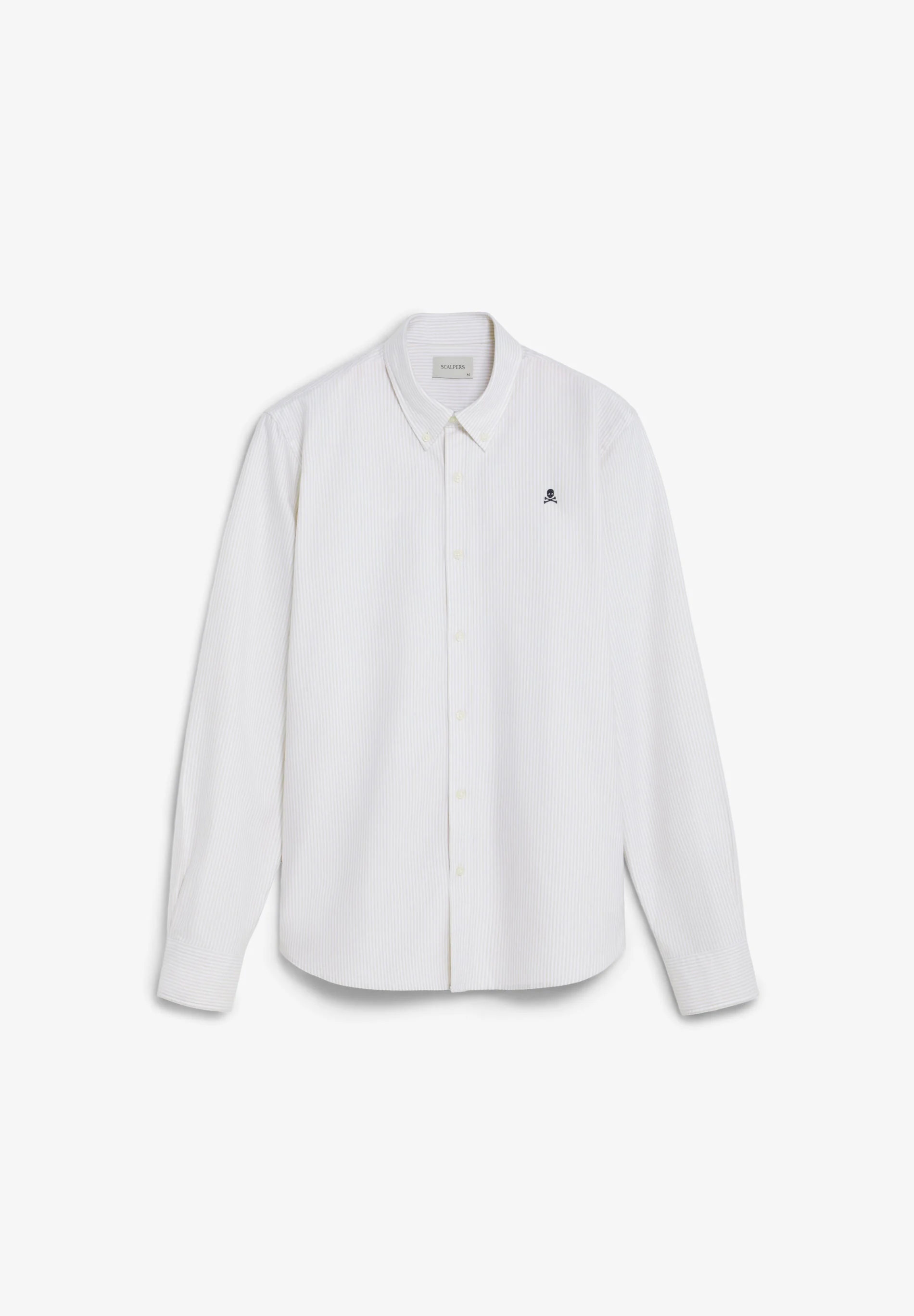 STRIPED PRINTED OXFORD SHIRT - Image 6