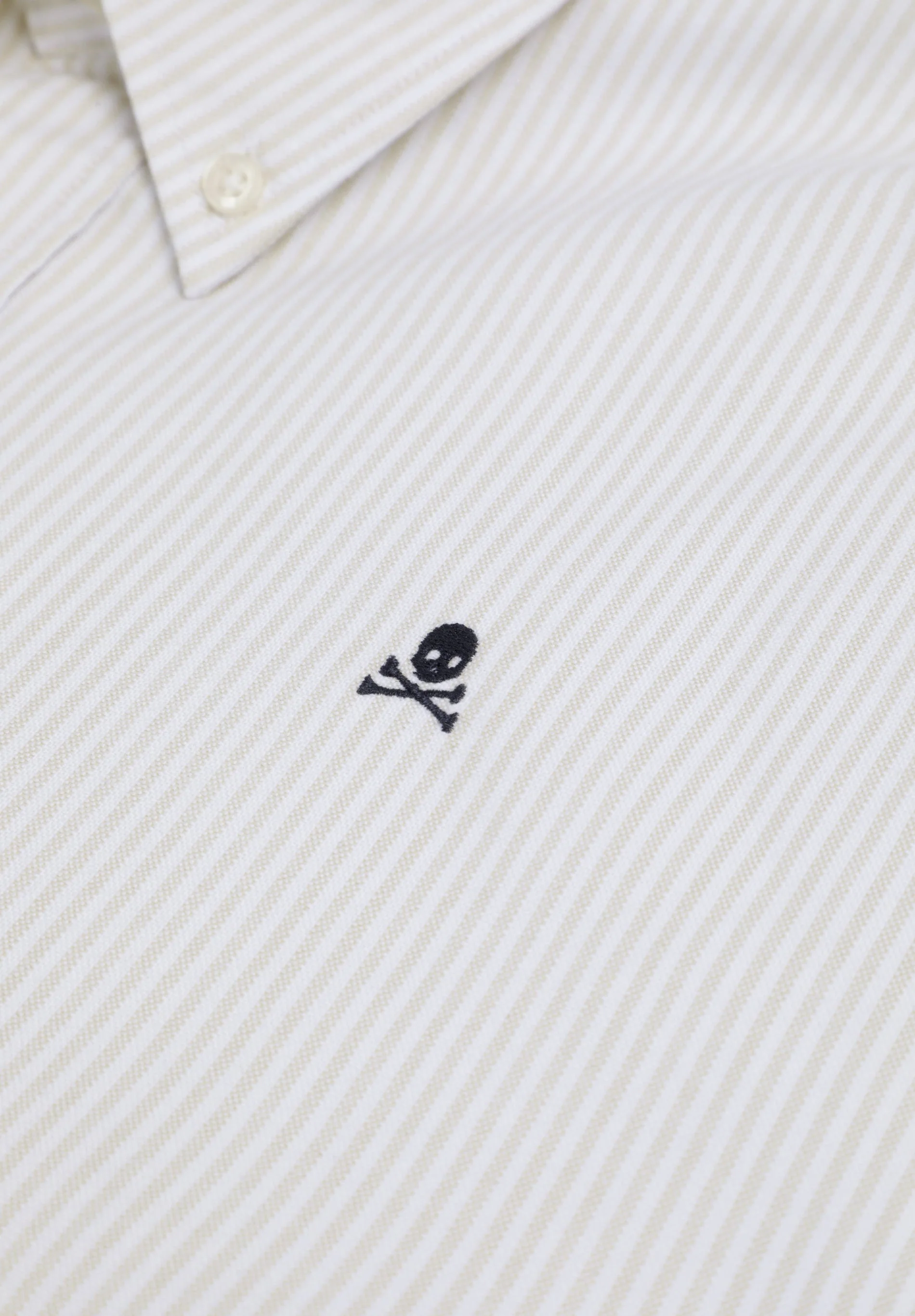 STRIPED PRINTED OXFORD SHIRT - Image 9