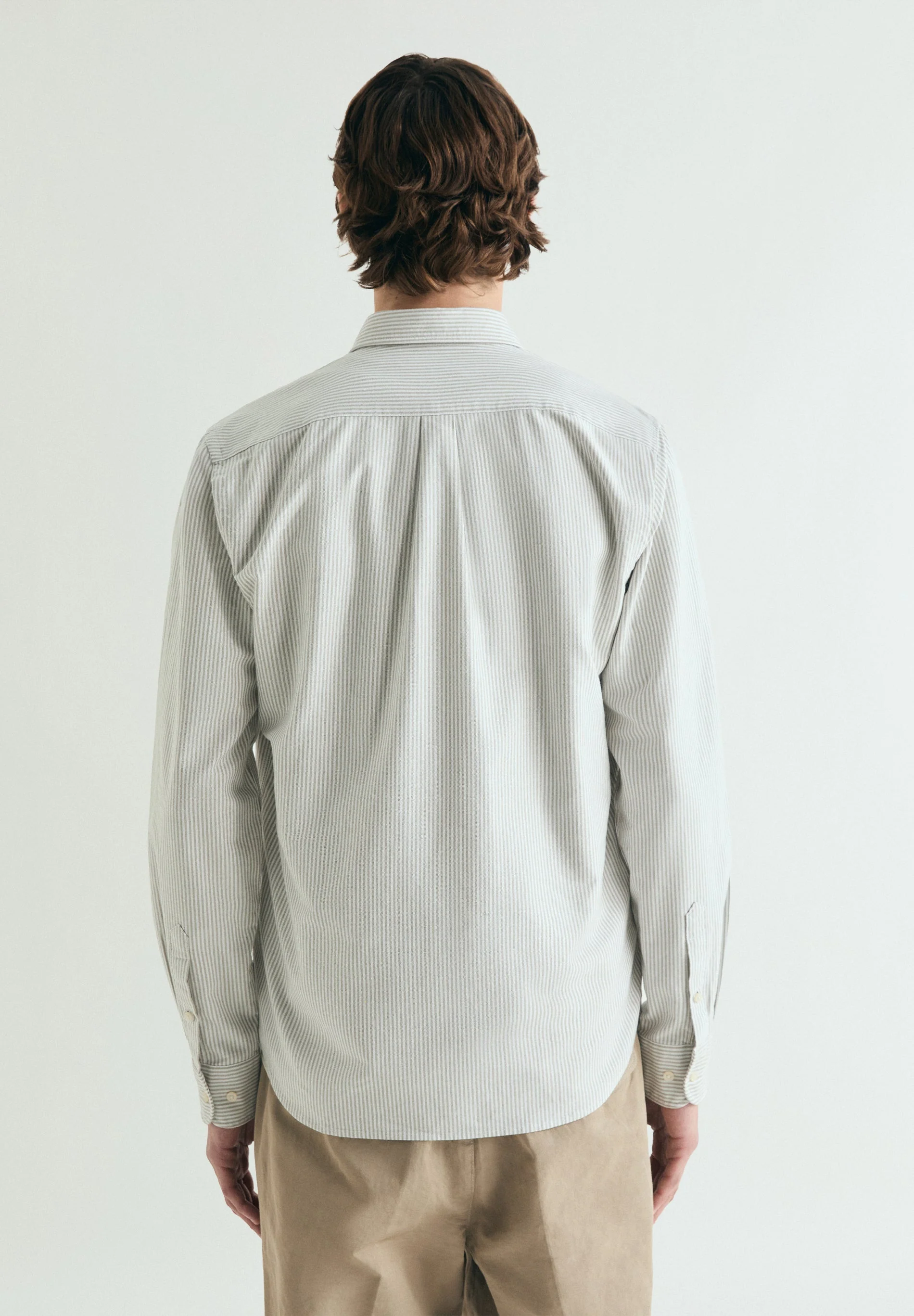 STRIPED PRINTED OXFORD SHIRT - Image 5