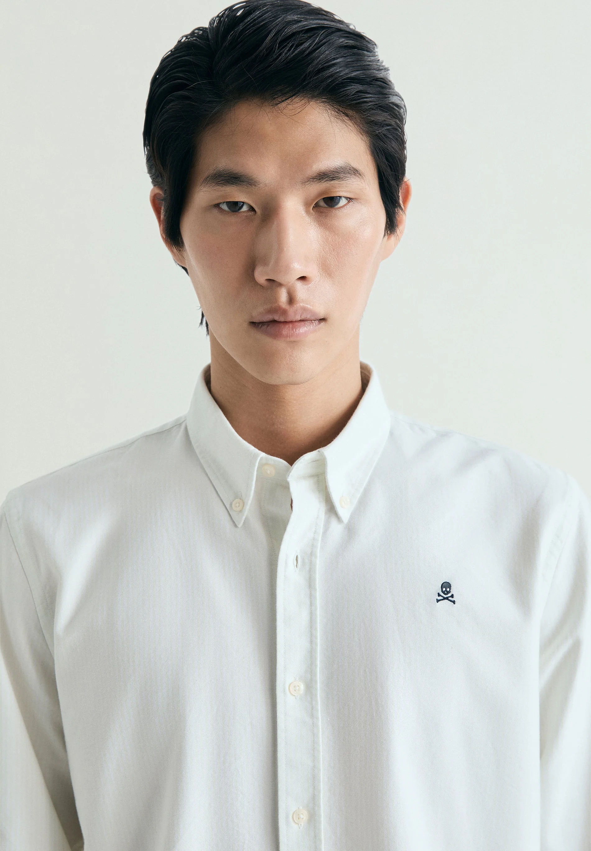 STRIPED PRINTED OXFORD SHIRT - Image 3