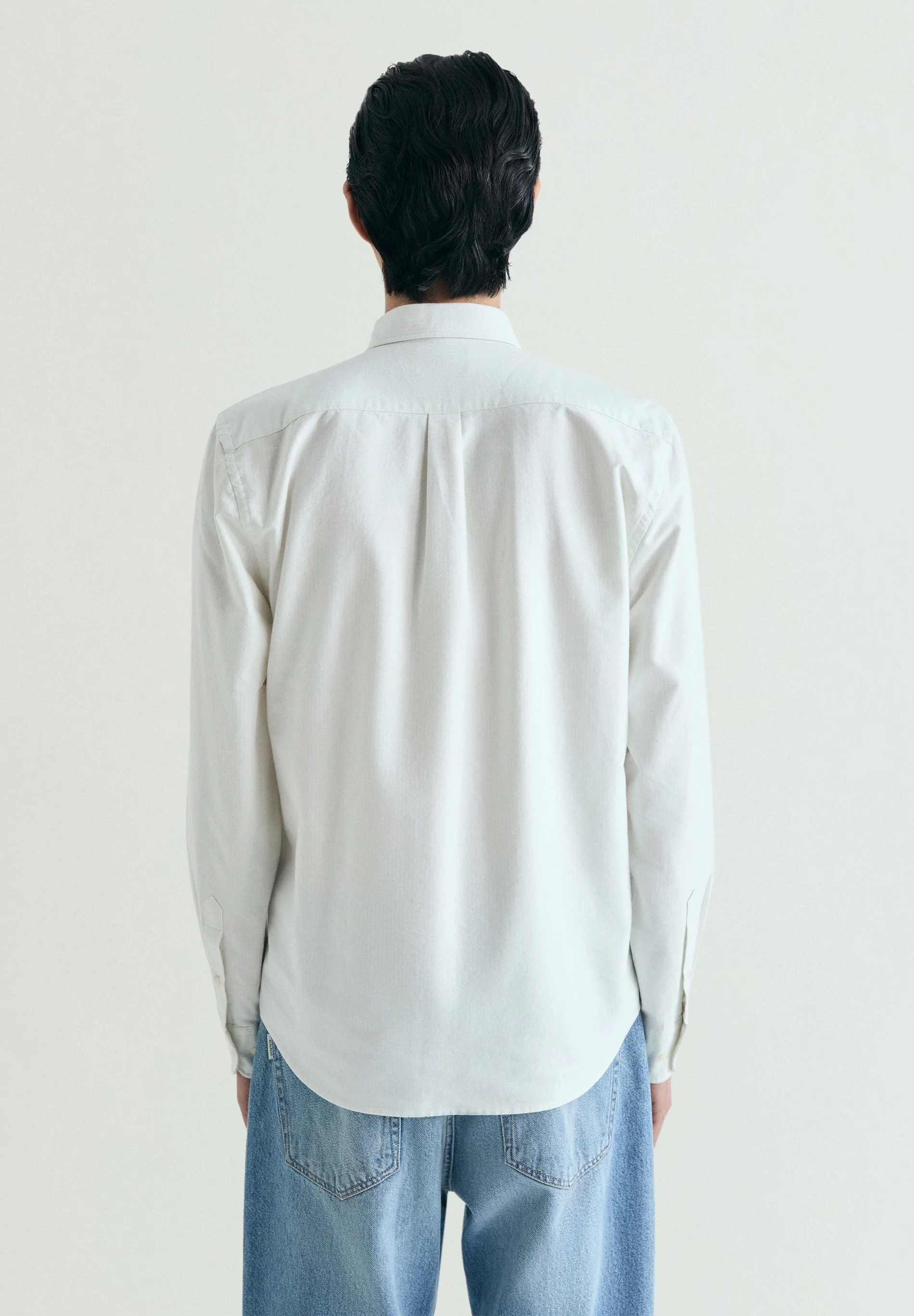 STRIPED PRINTED OXFORD SHIRT - Image 4