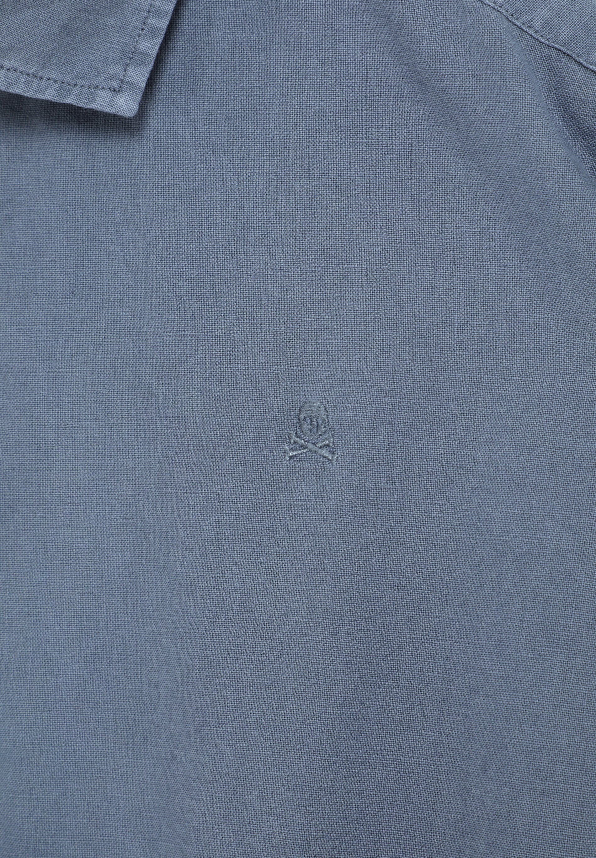 REGULAR FIT LINEN POLO SHIRT - Image 6