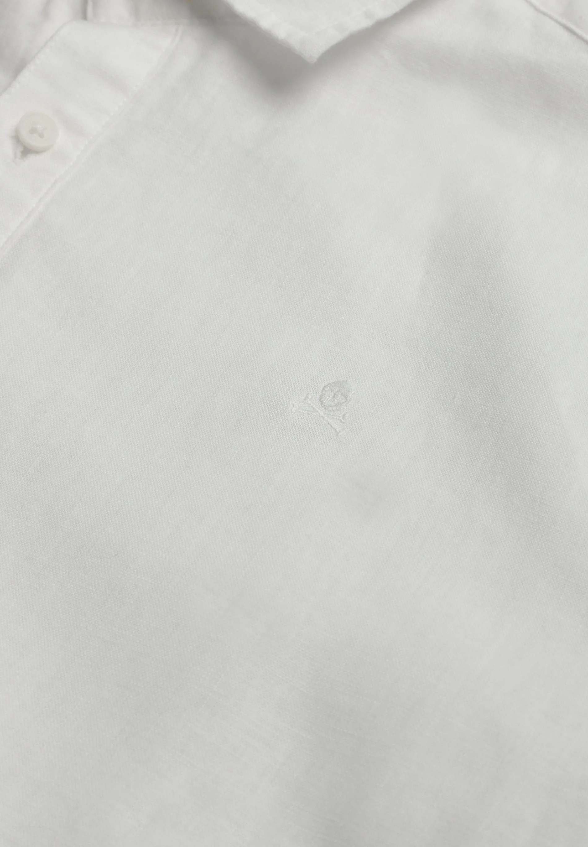 REGULAR FIT LINEN POLO SHIRT - Image 5