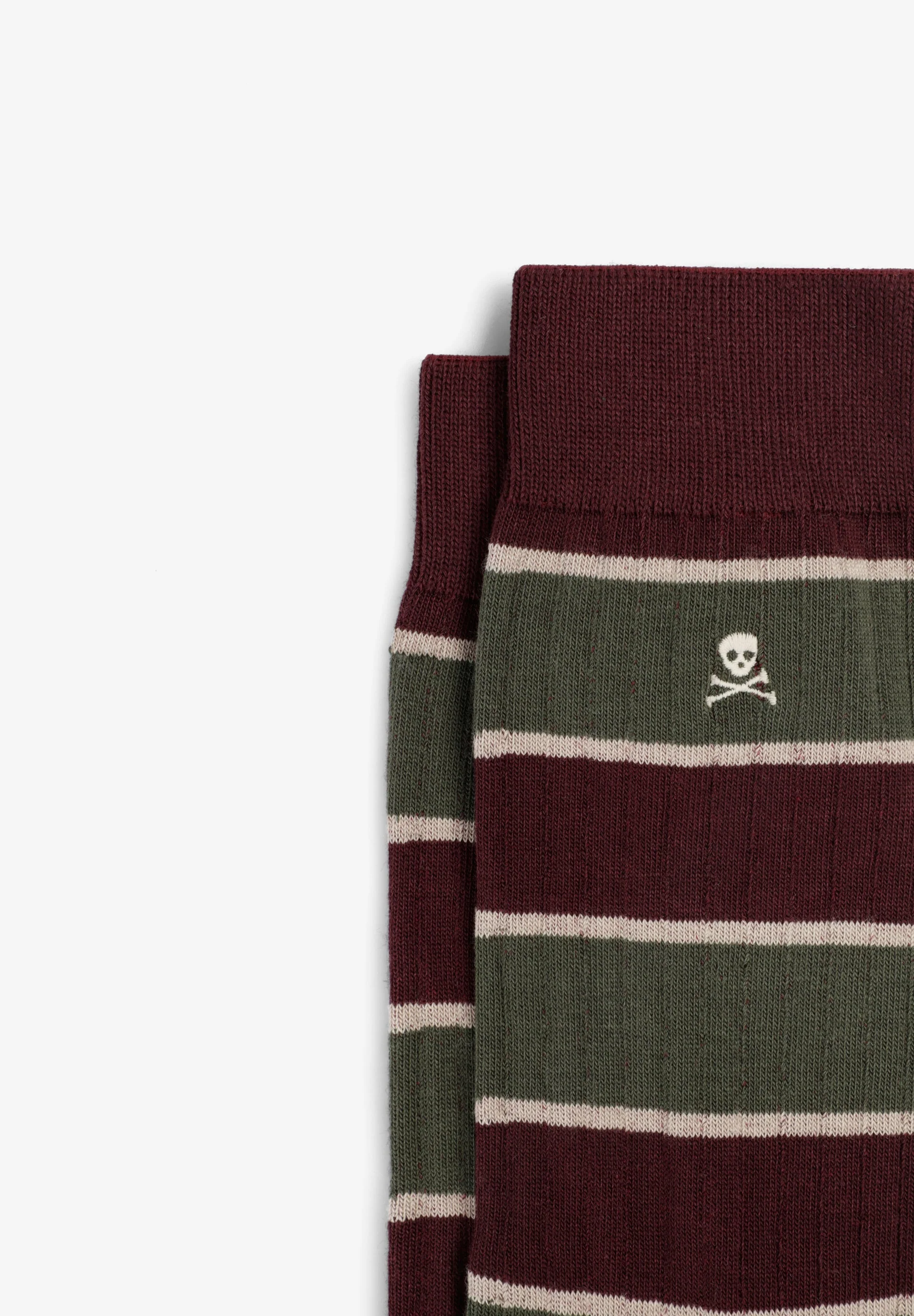CONTRAST STRIPED SOCKS - Image 2