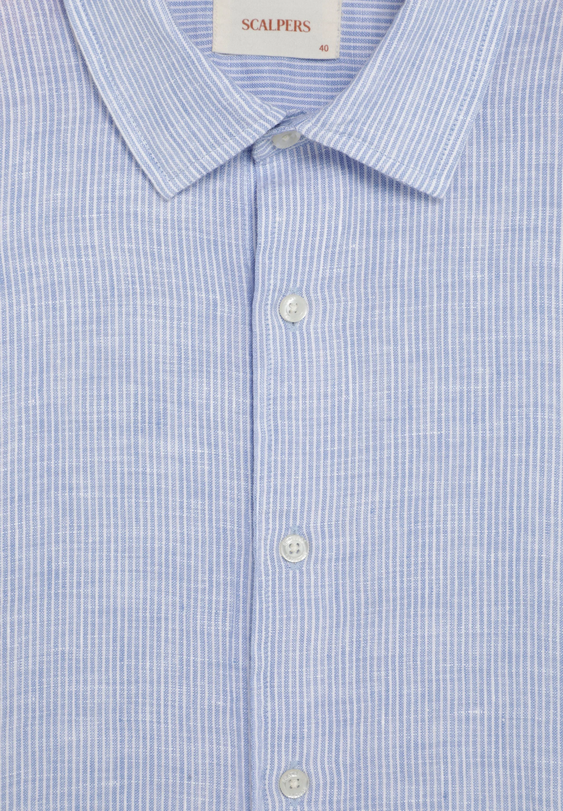 SLIM FIT LINEN SHIRT - Image 5