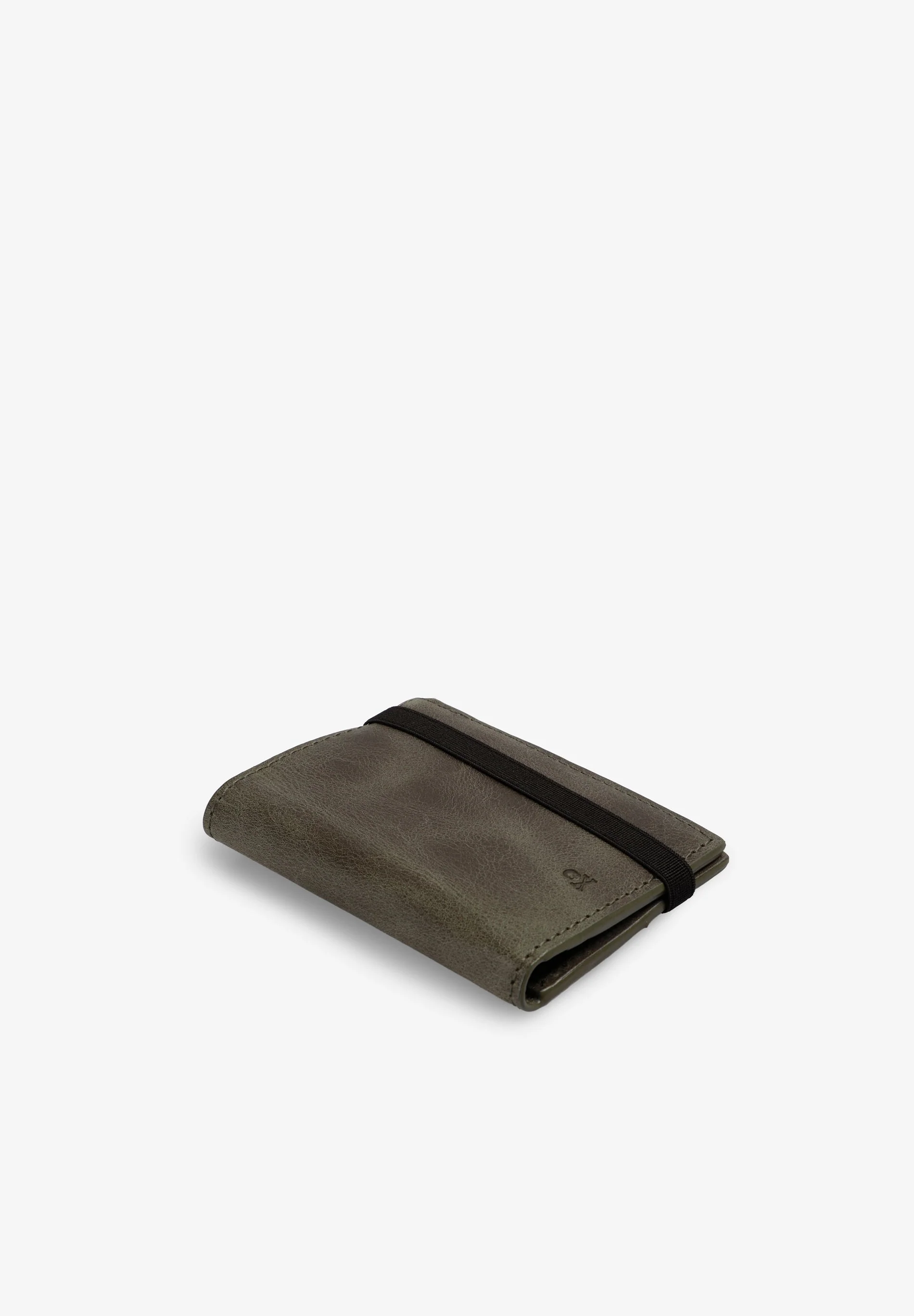 100% LEATHER WALLET WITH STRETCH DETAIL - Image 3