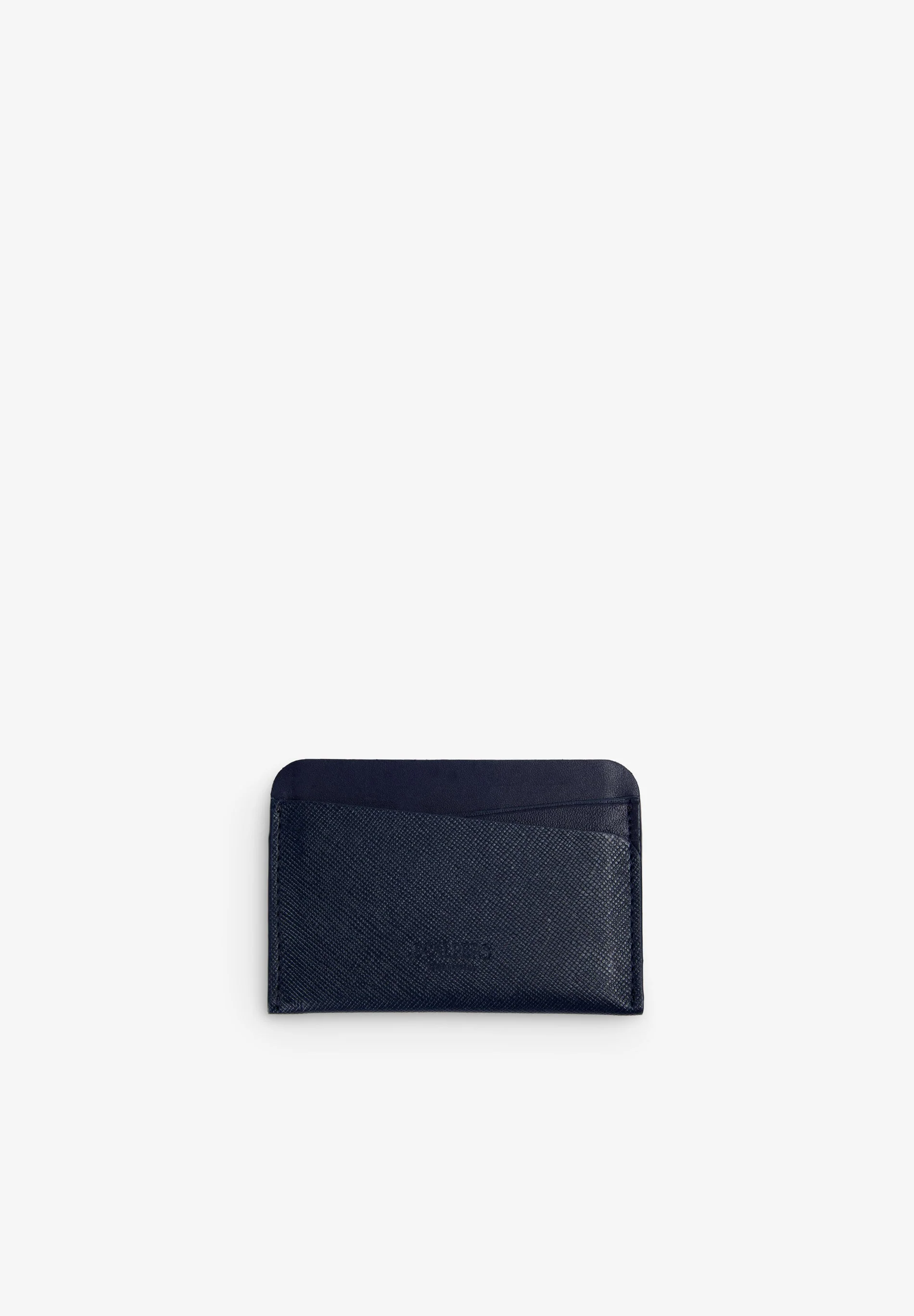 LEATHER CARD HOLDER WITH ENGRAVED LOGO - Image 2