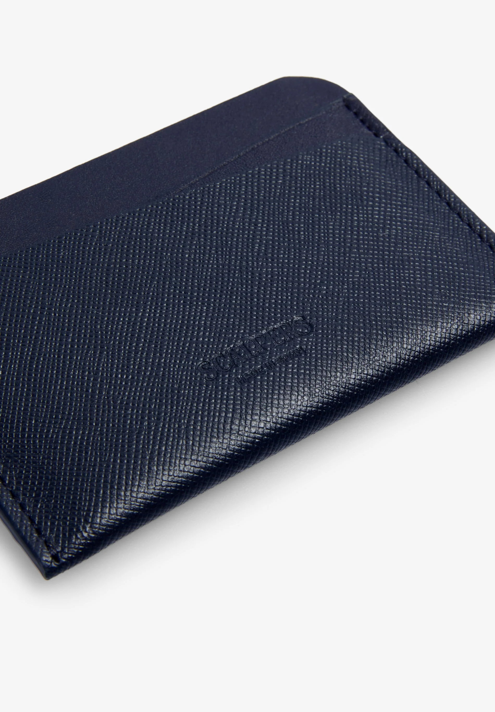 LEATHER CARD HOLDER WITH ENGRAVED LOGO - Image 5
