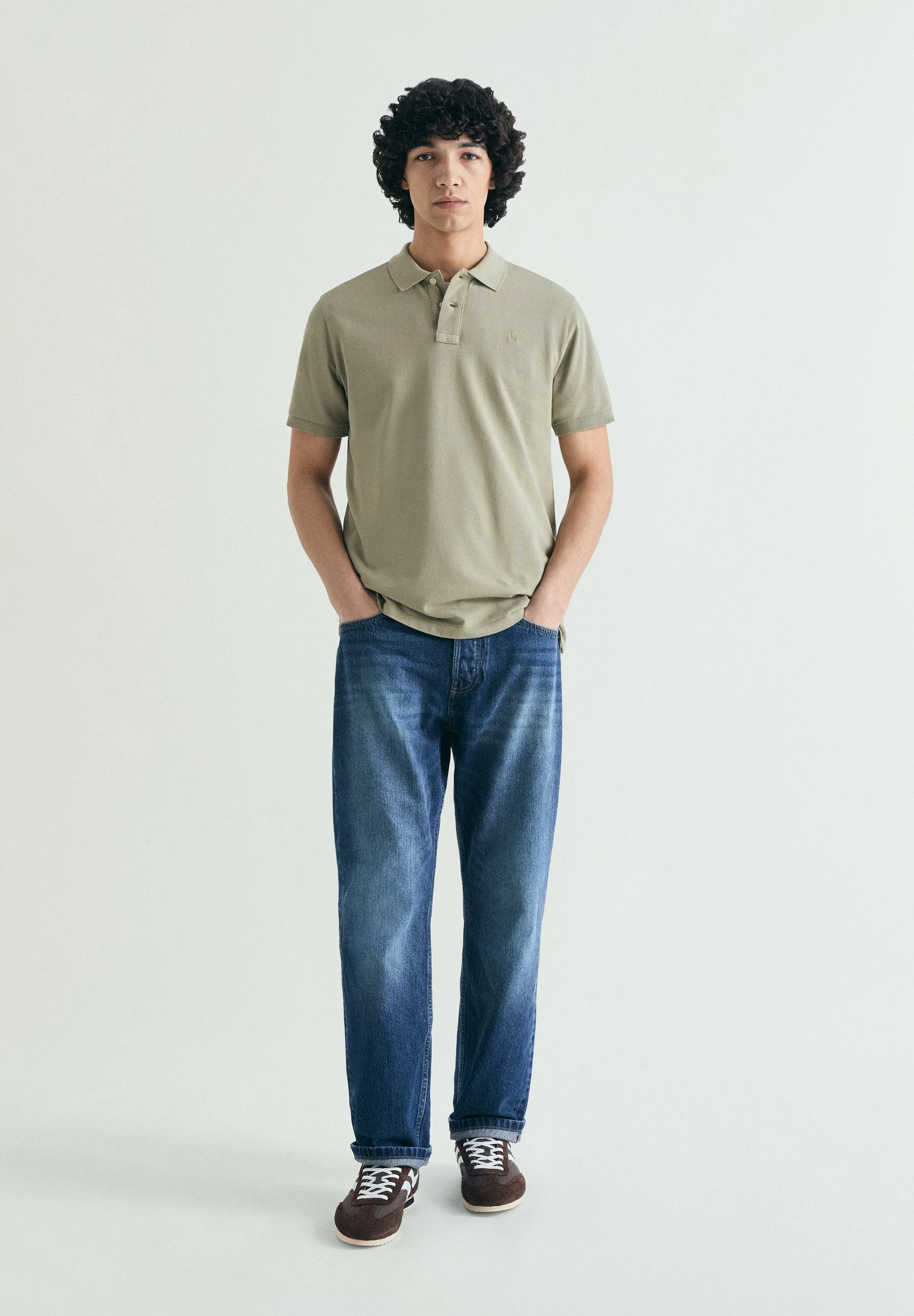 EMBROIDERED PIQUÉ POLO SHIRT - Image 3