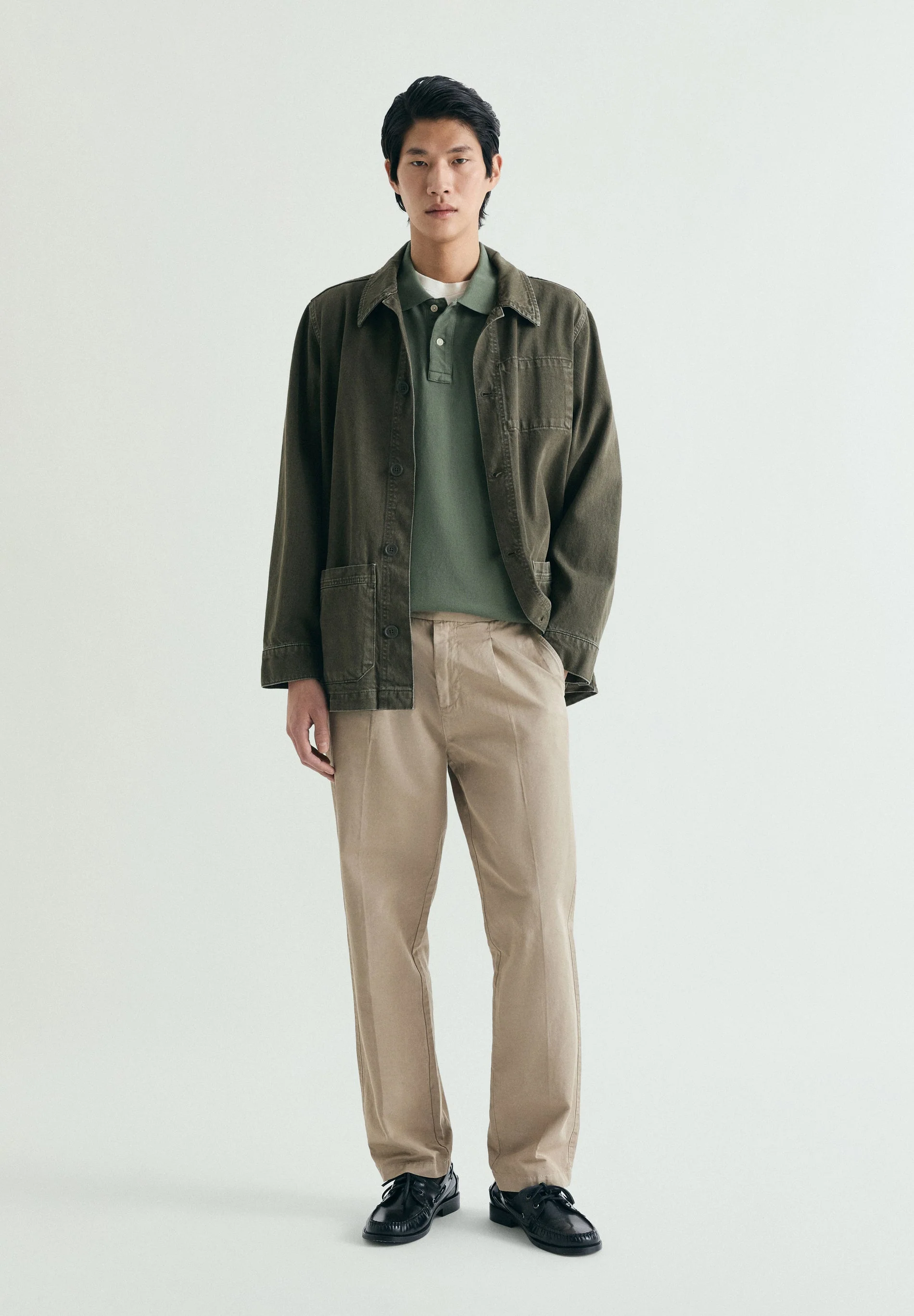 PIQUÉ POLO SHIRT WITH CONTRAST EMBROIDERY - Image 4