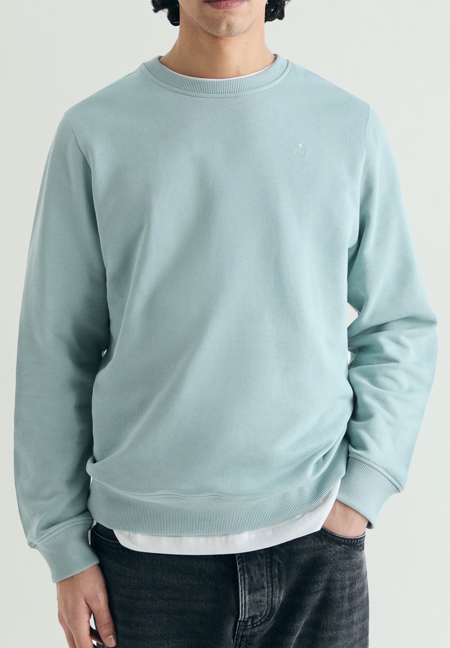WASHED EMBROIDERED SWEATSHIRT - Image 4