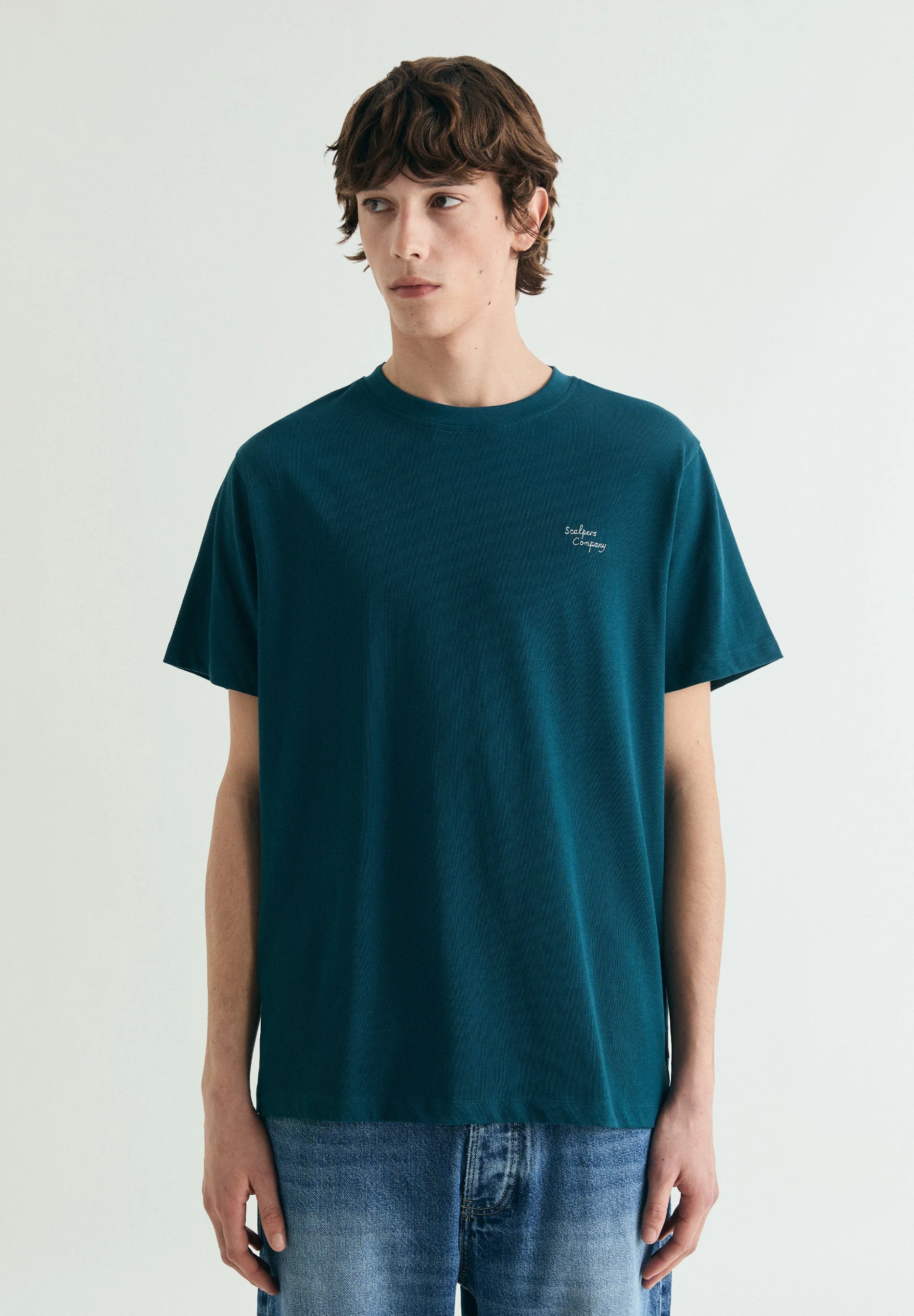 MEDIUM WEIGHT EMBROIDERED T-SHIRT - Image 2