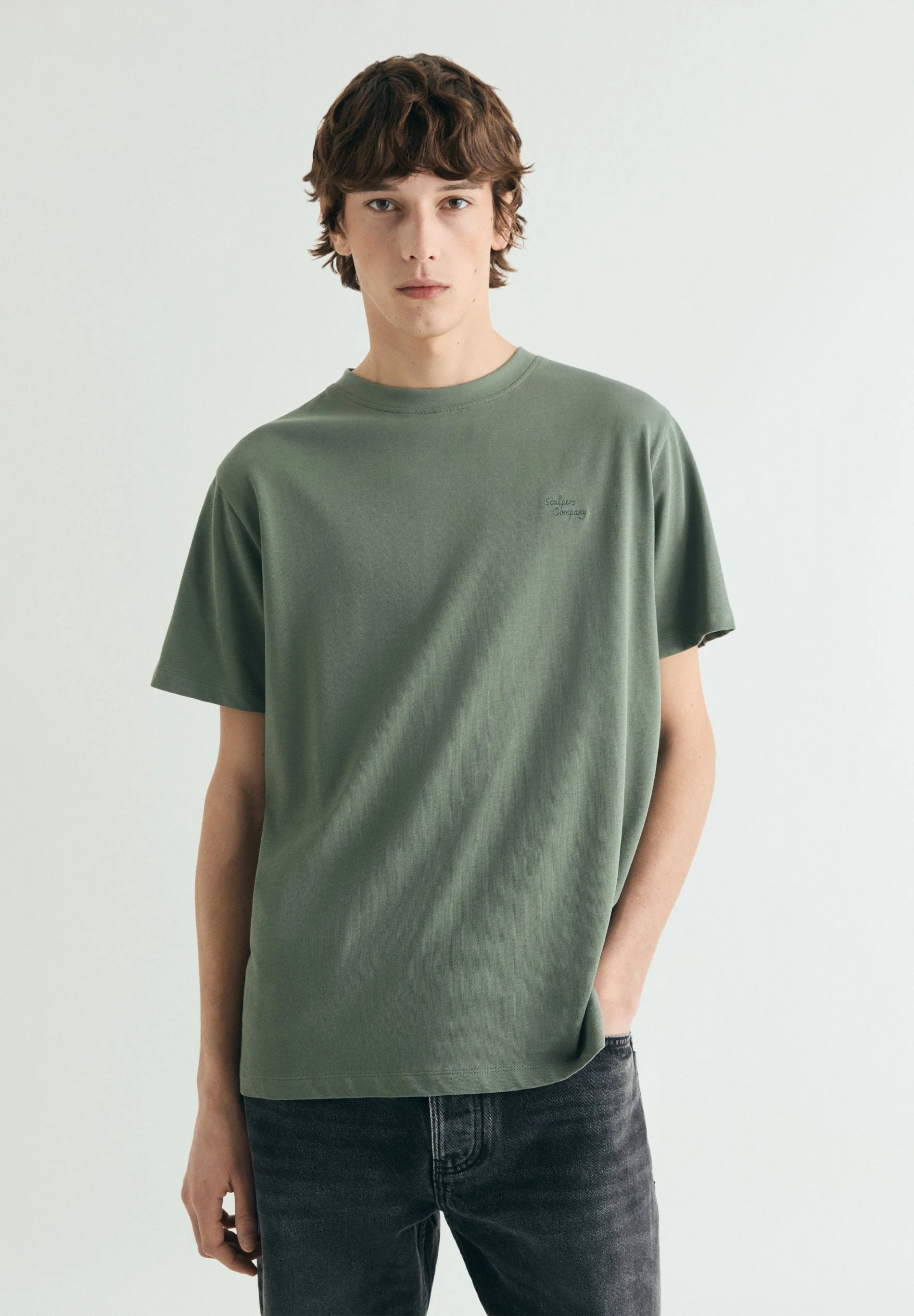 MEDIUM WEIGHT EMBROIDERED T-SHIRT - Image 2