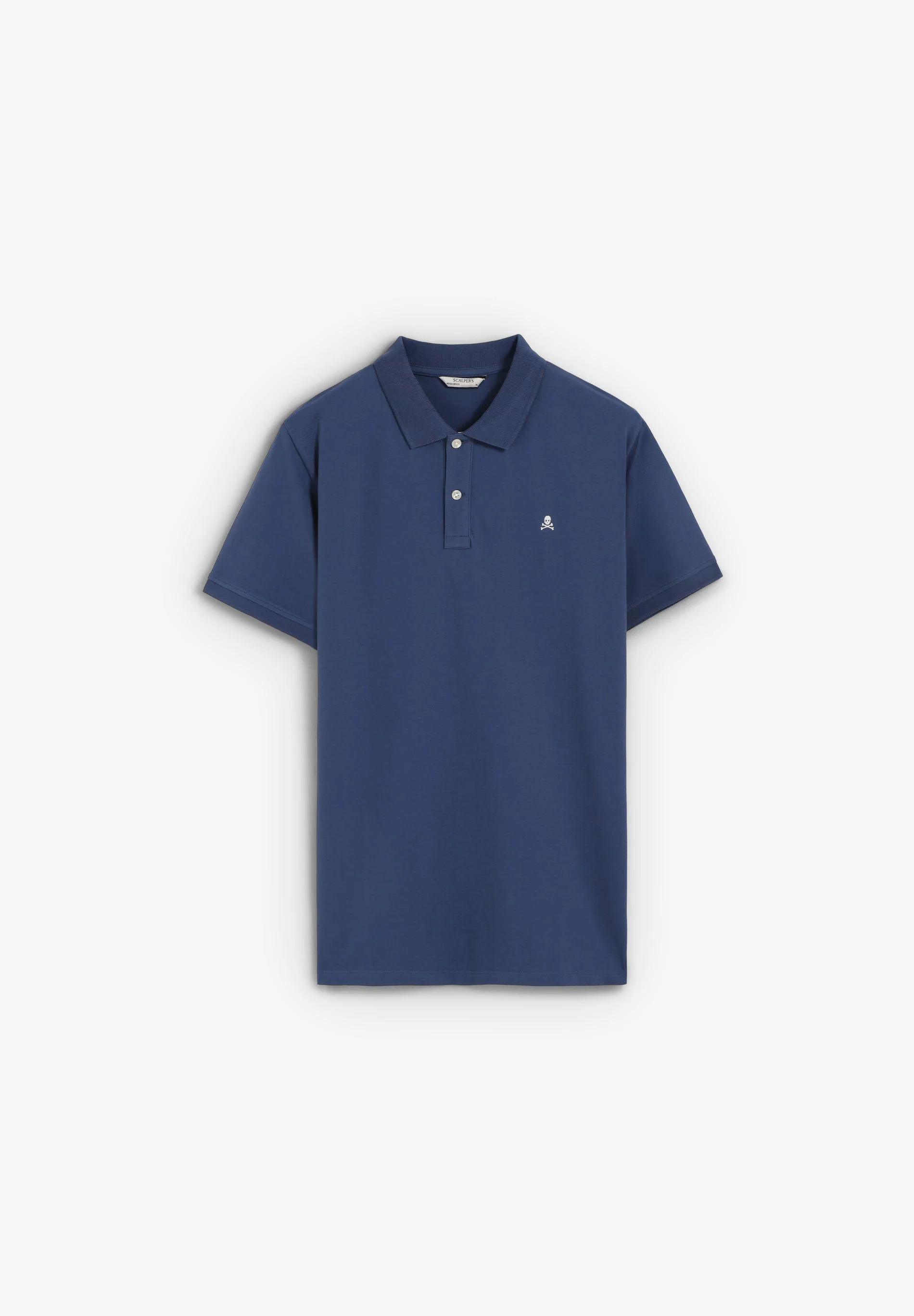 PIQUÉ POLO SHIRT WITH CONTRAST SKULL - Image 5