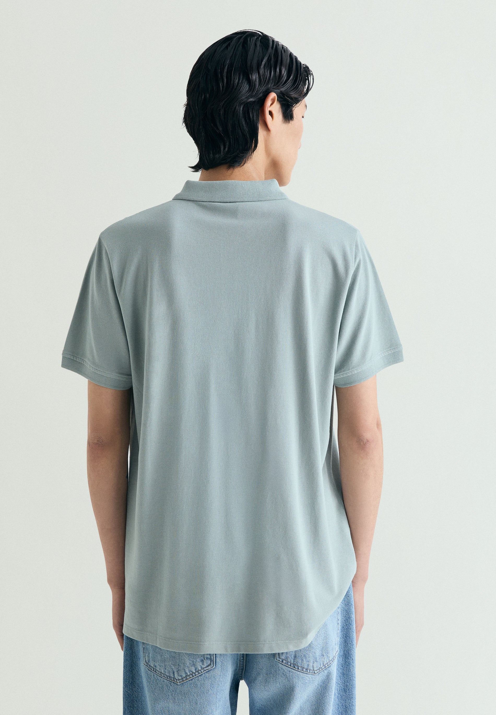 PIQUÉ POLO SHIRT WITH CONTRAST SKULL - Image 4