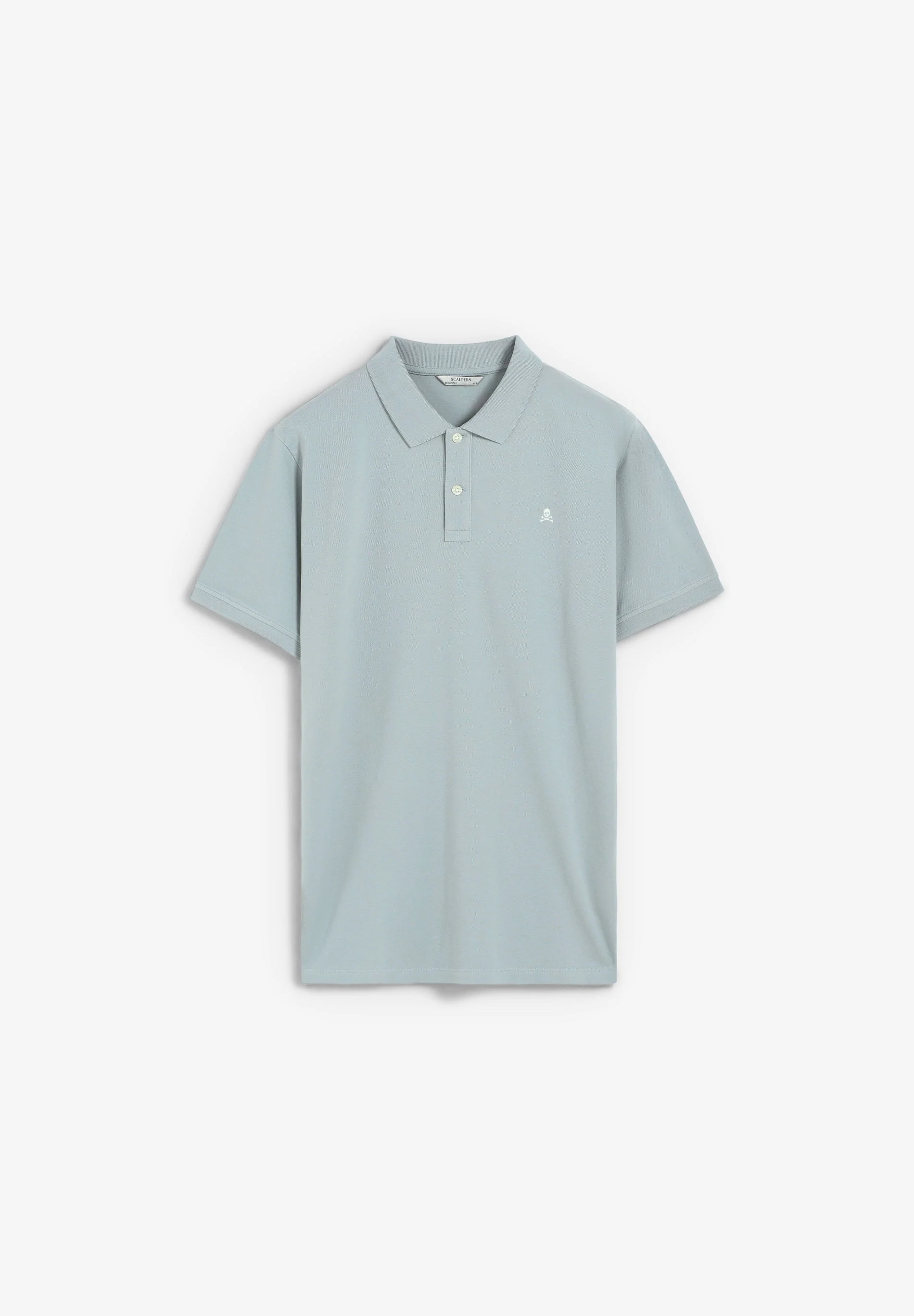 PIQUÉ POLO SHIRT WITH CONTRAST SKULL - Image 5