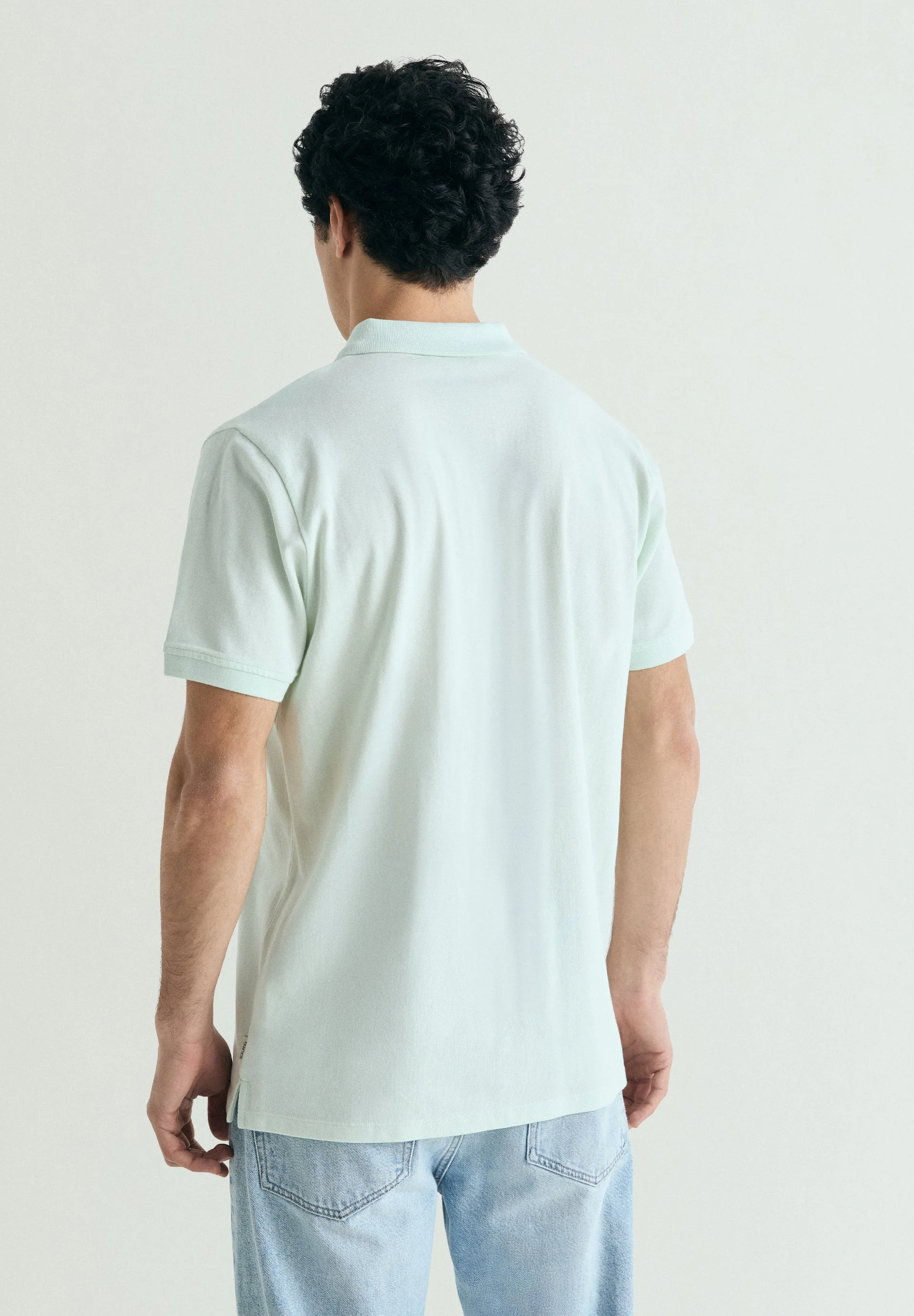 PIQUÉ POLO SHIRT WITH CONTRAST SKULL - Image 3