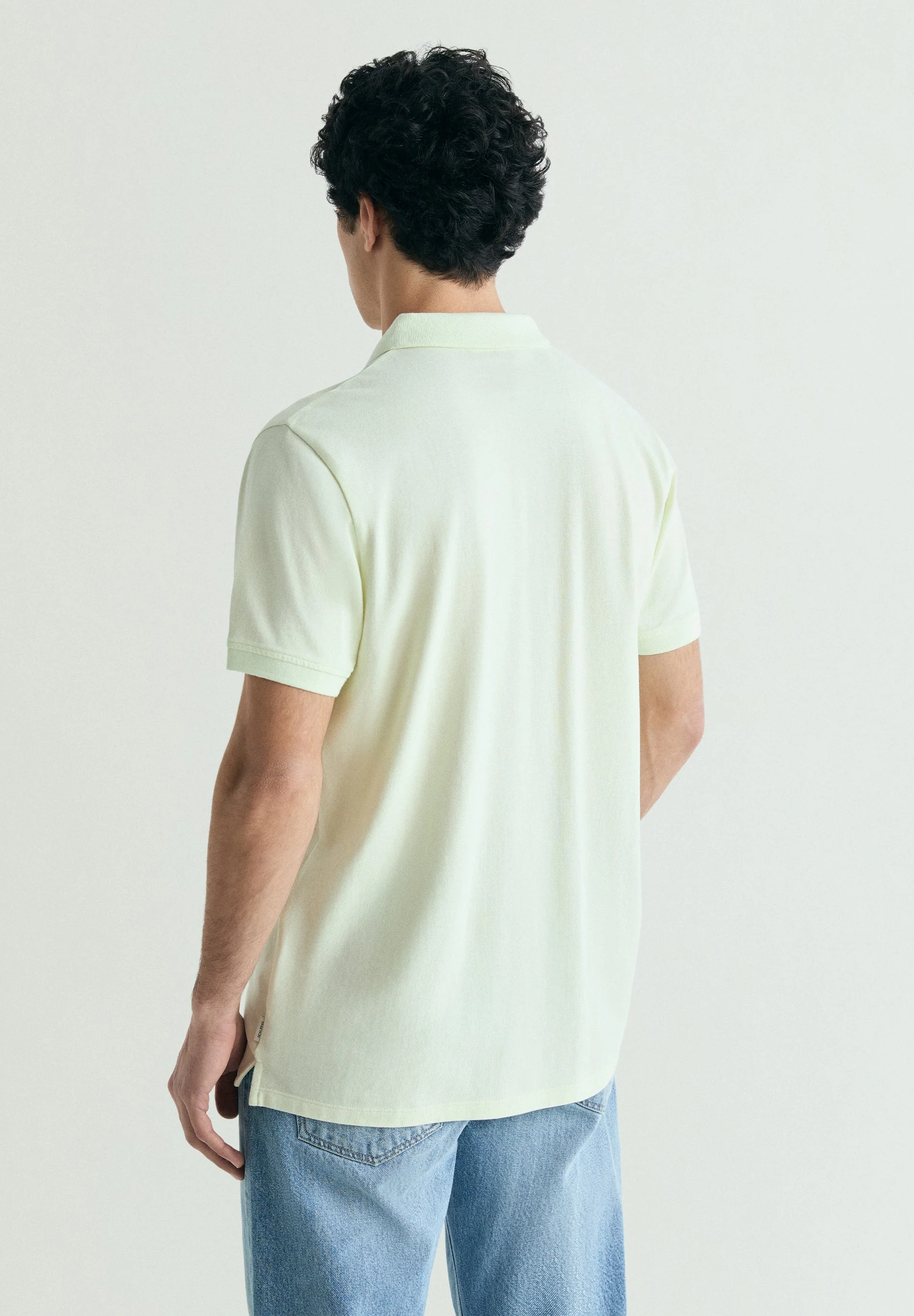 PIQUÉ POLO SHIRT WITH CONTRAST SKULL - Image 3