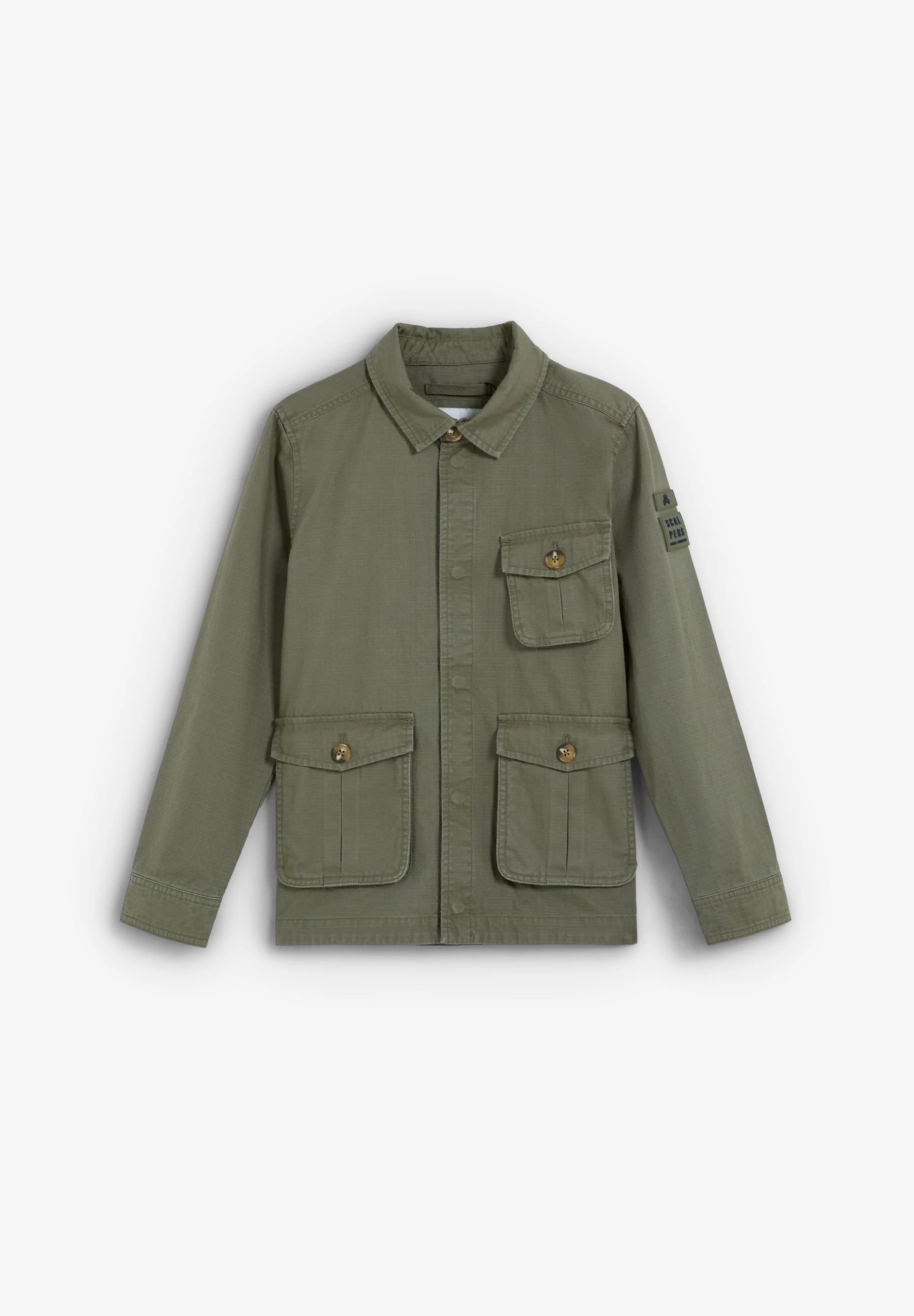 SAFARI JACKET WITH POCKETS - Image 9
