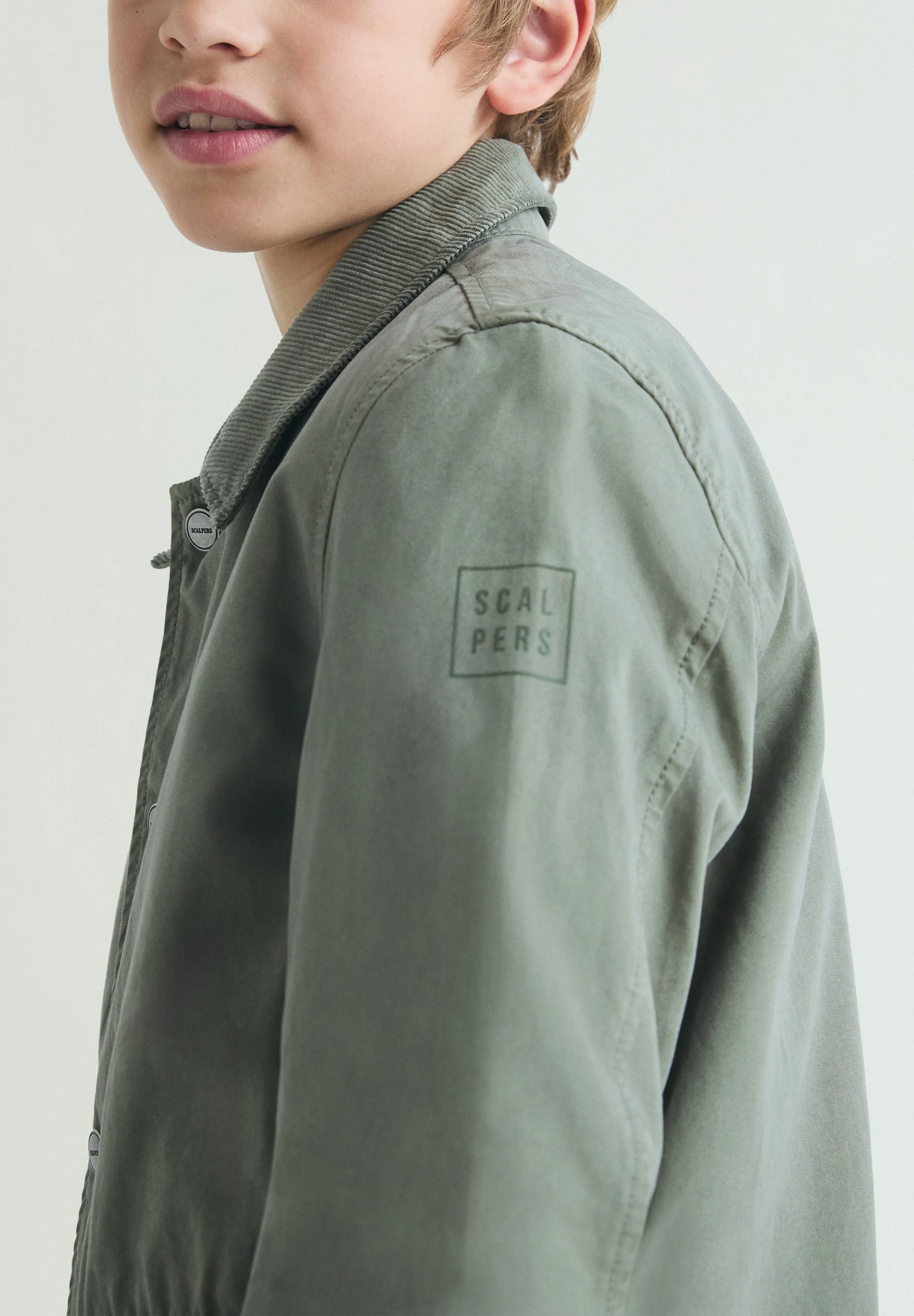 COTTON JACKET WITH POCKETS - Image 5