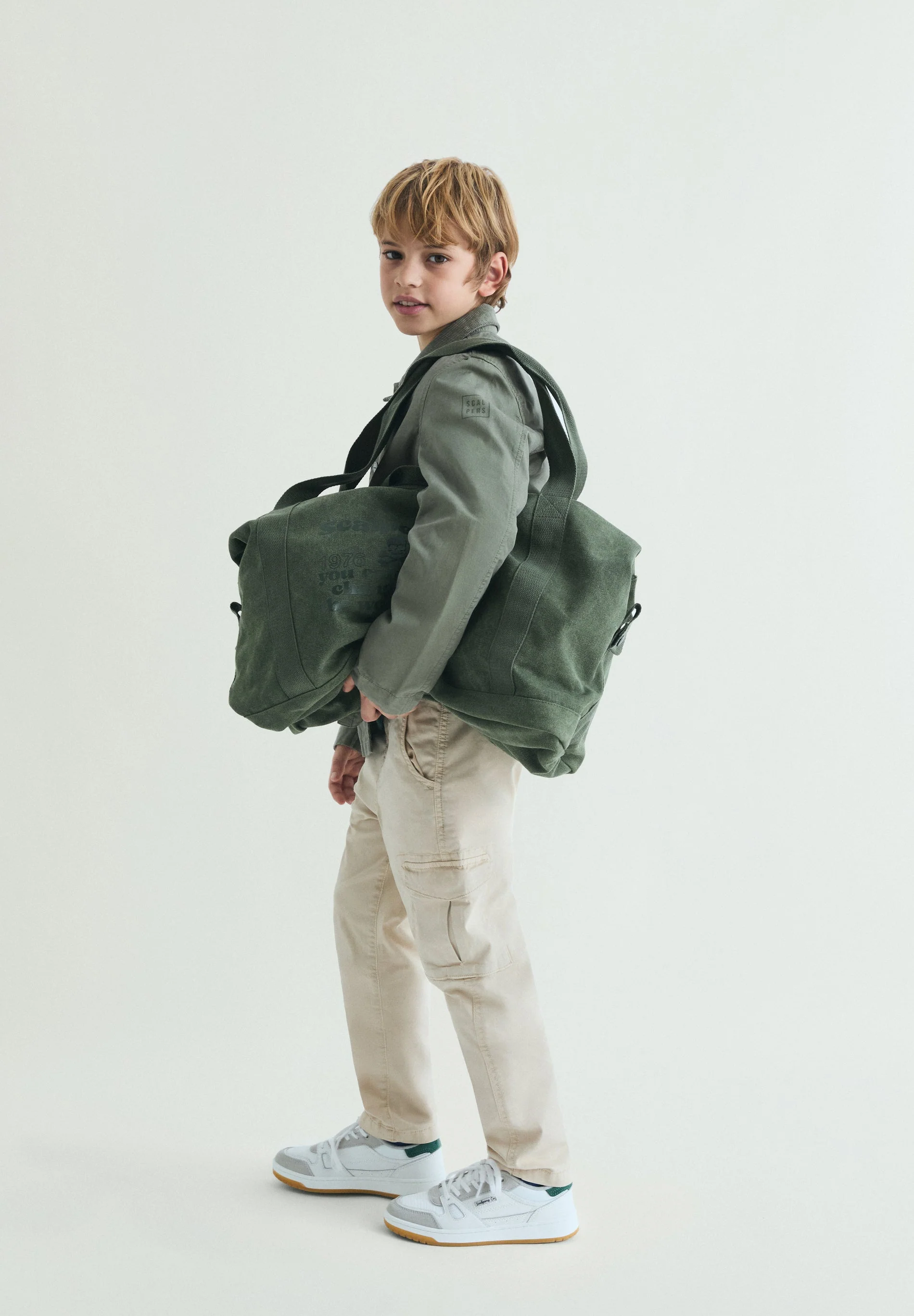 COTTON JACKET WITH POCKETS - Image 7