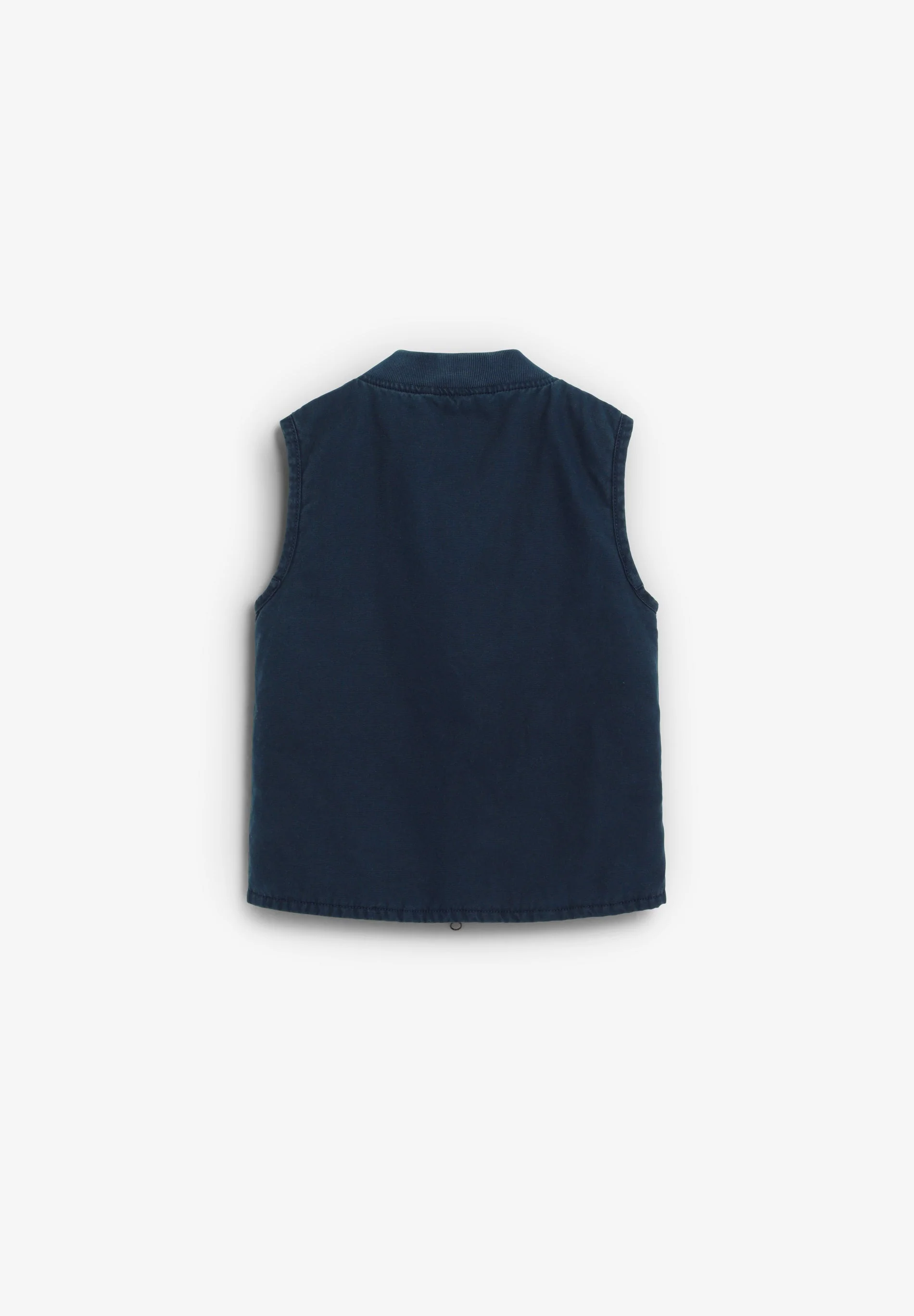 ZIP-UP DENIM GILET - Image 6