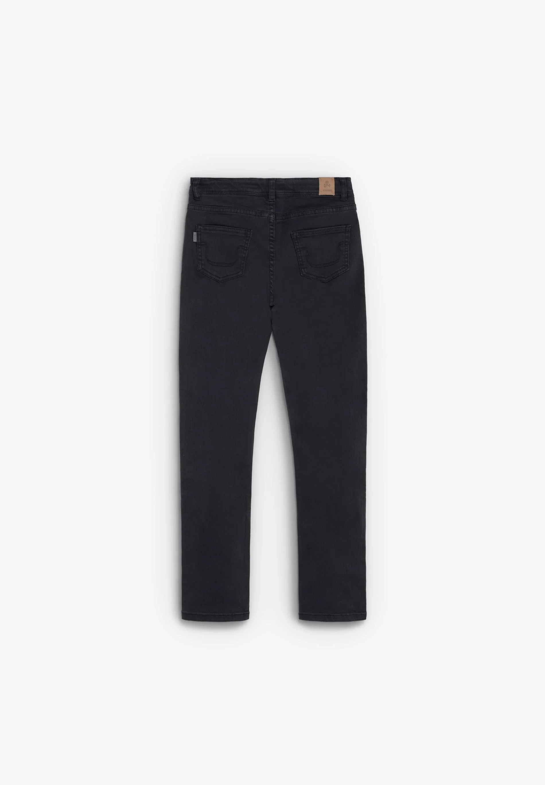 SLIM FIT FIVE-POCKET TROUSERS - Image 2