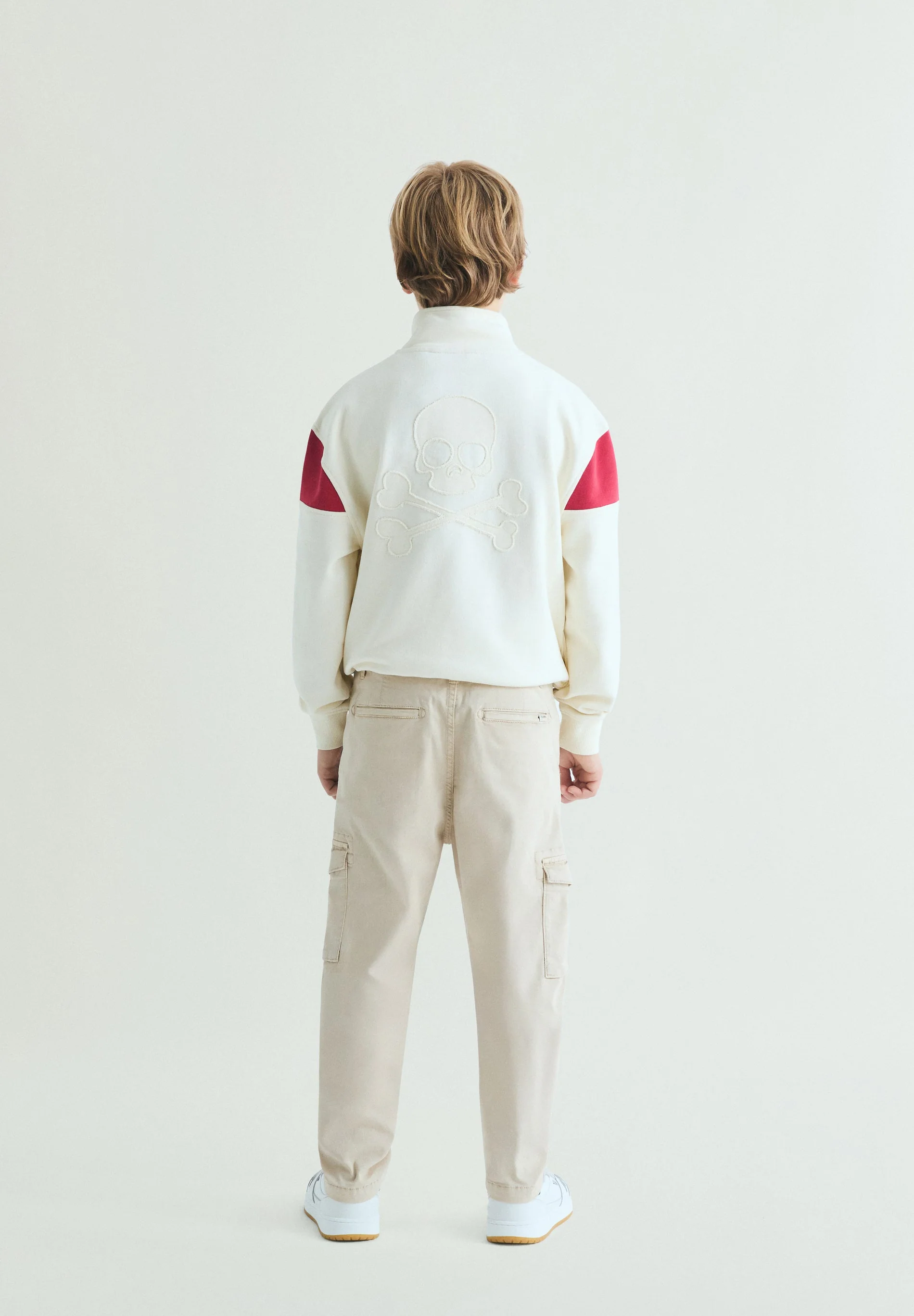 SLIM FIT CARGO TROUSERS - Image 4