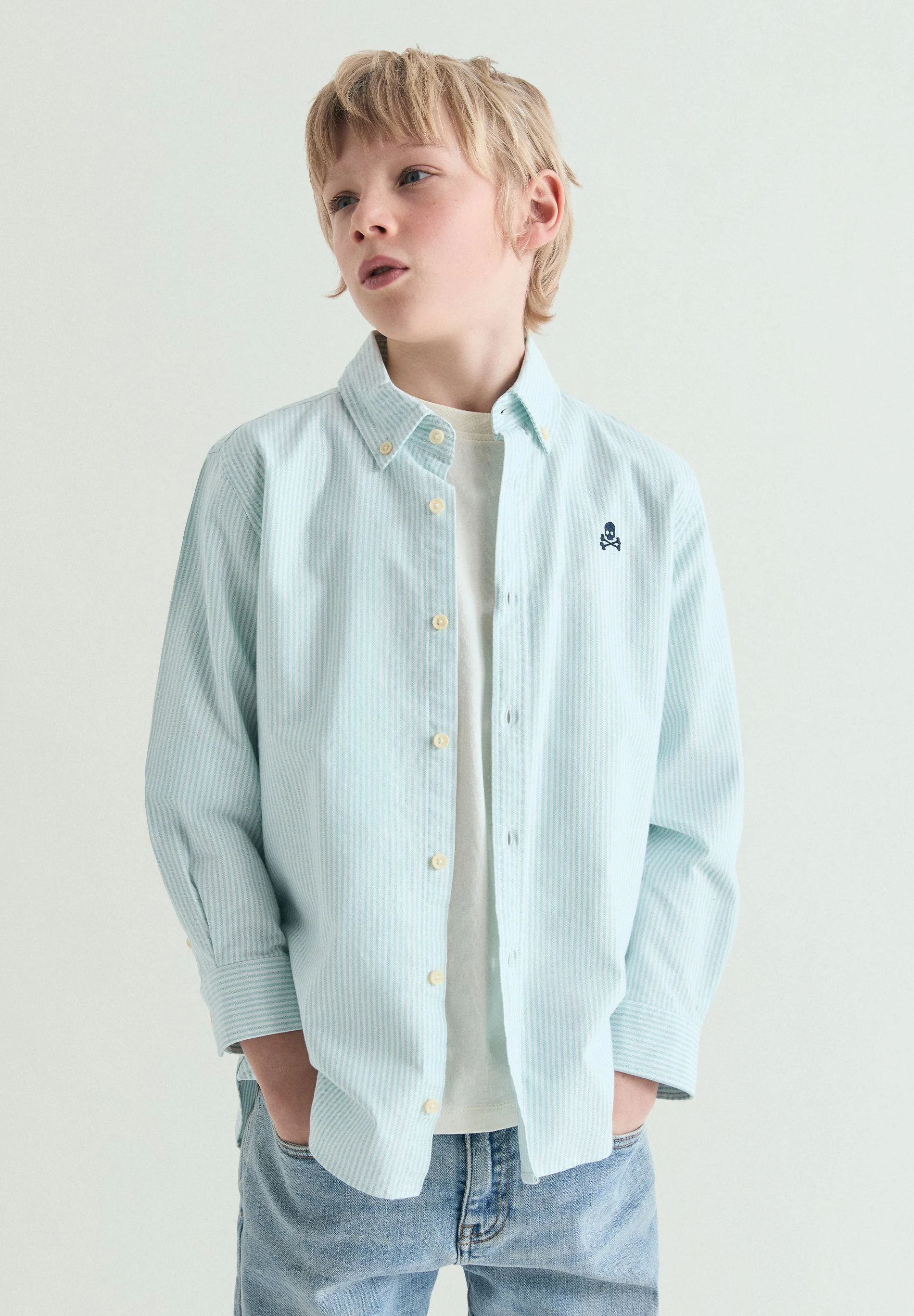 STRIPED OXFORD SHIRT