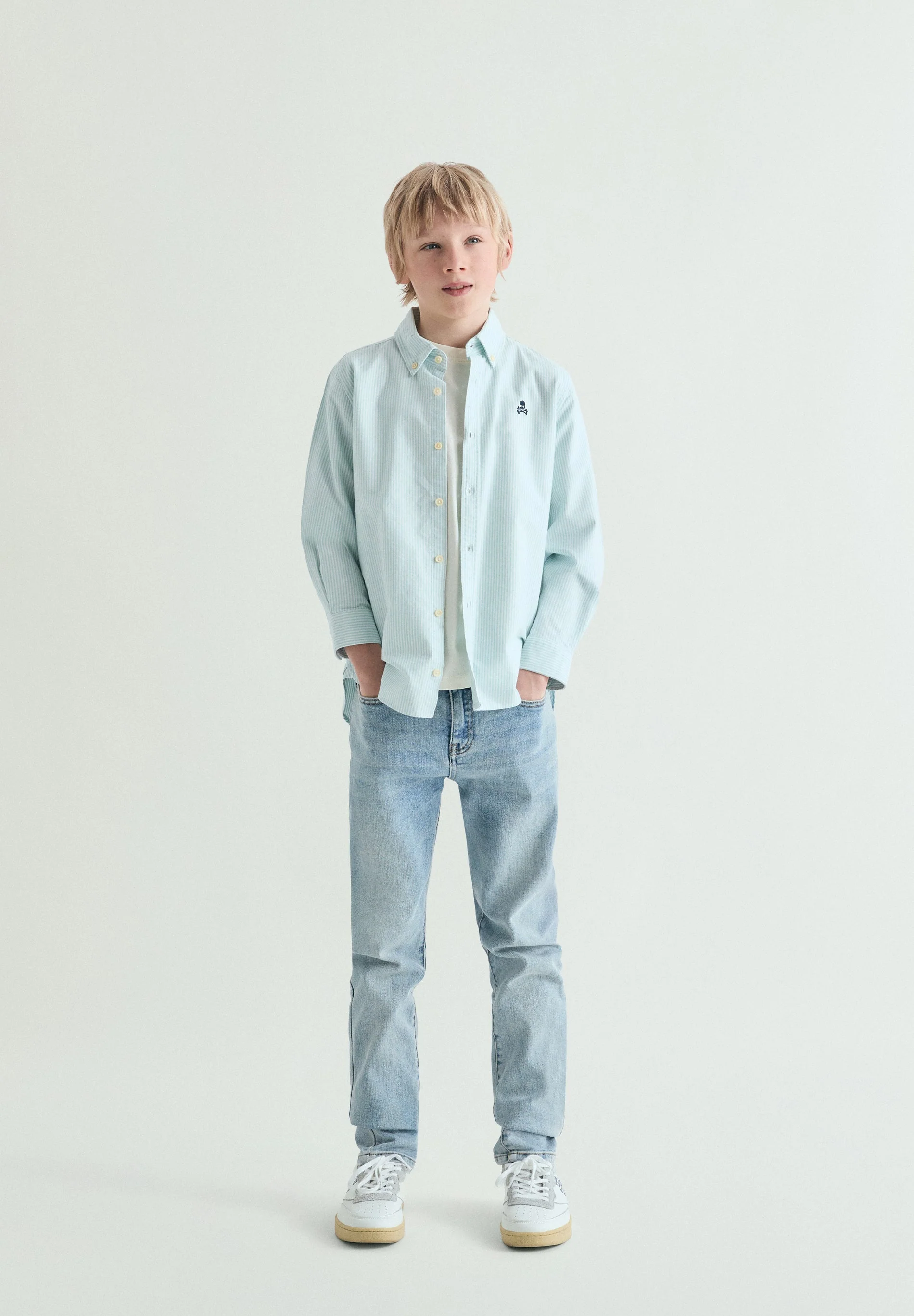 STRIPED OXFORD SHIRT - Image 2