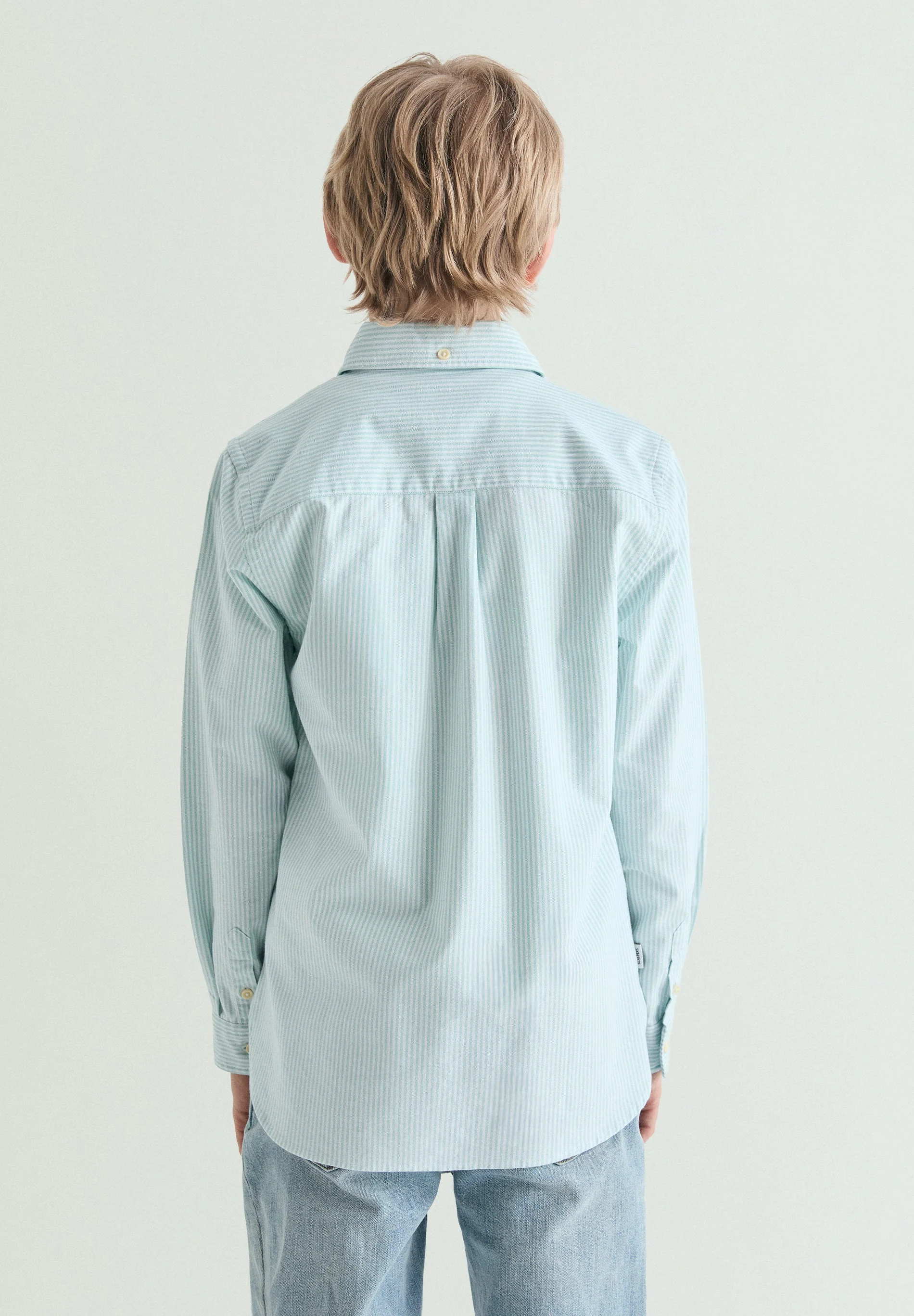 STRIPED OXFORD SHIRT - Image 4