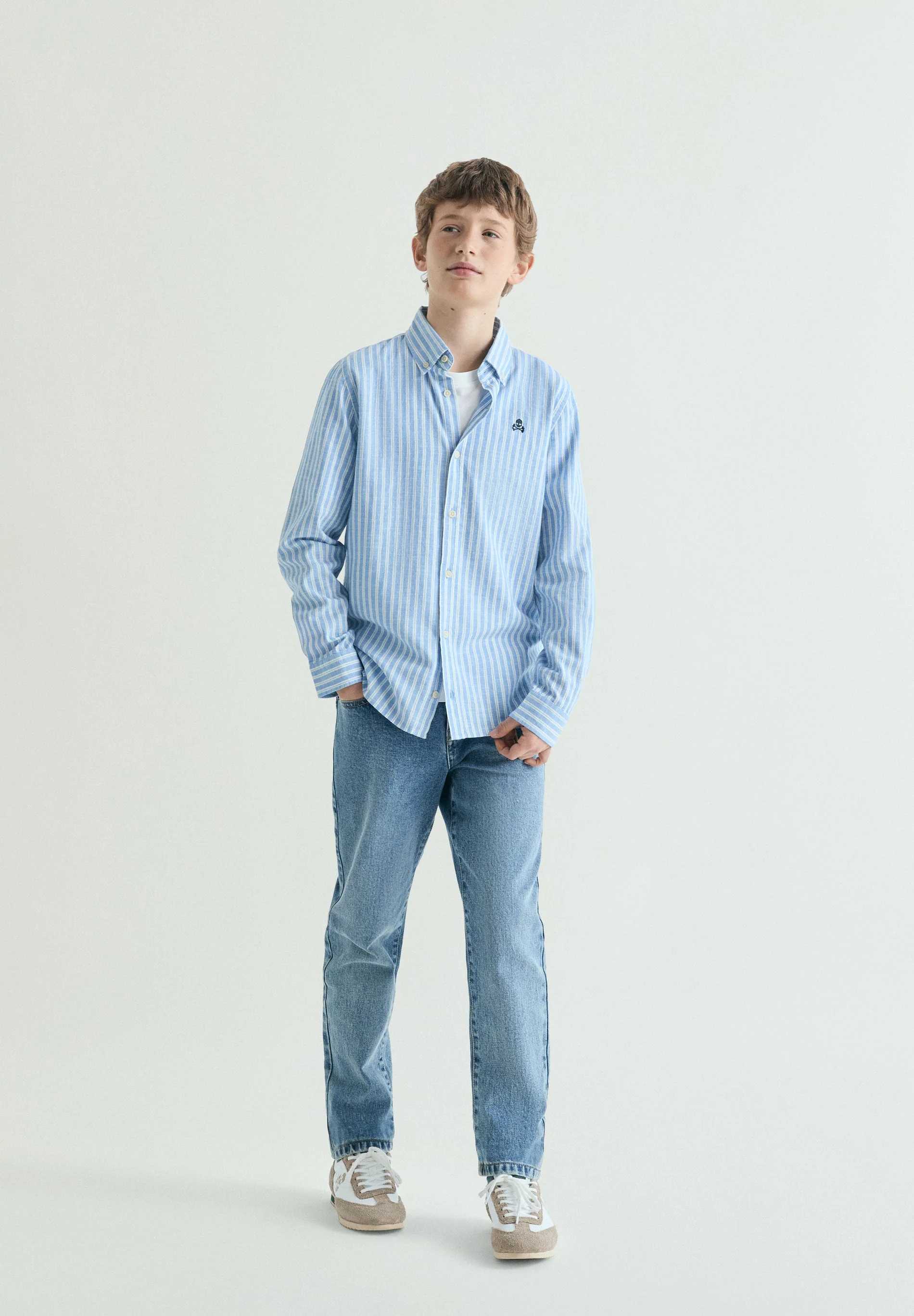 REGULAR FIT STRIPED SHIRT - Image 3