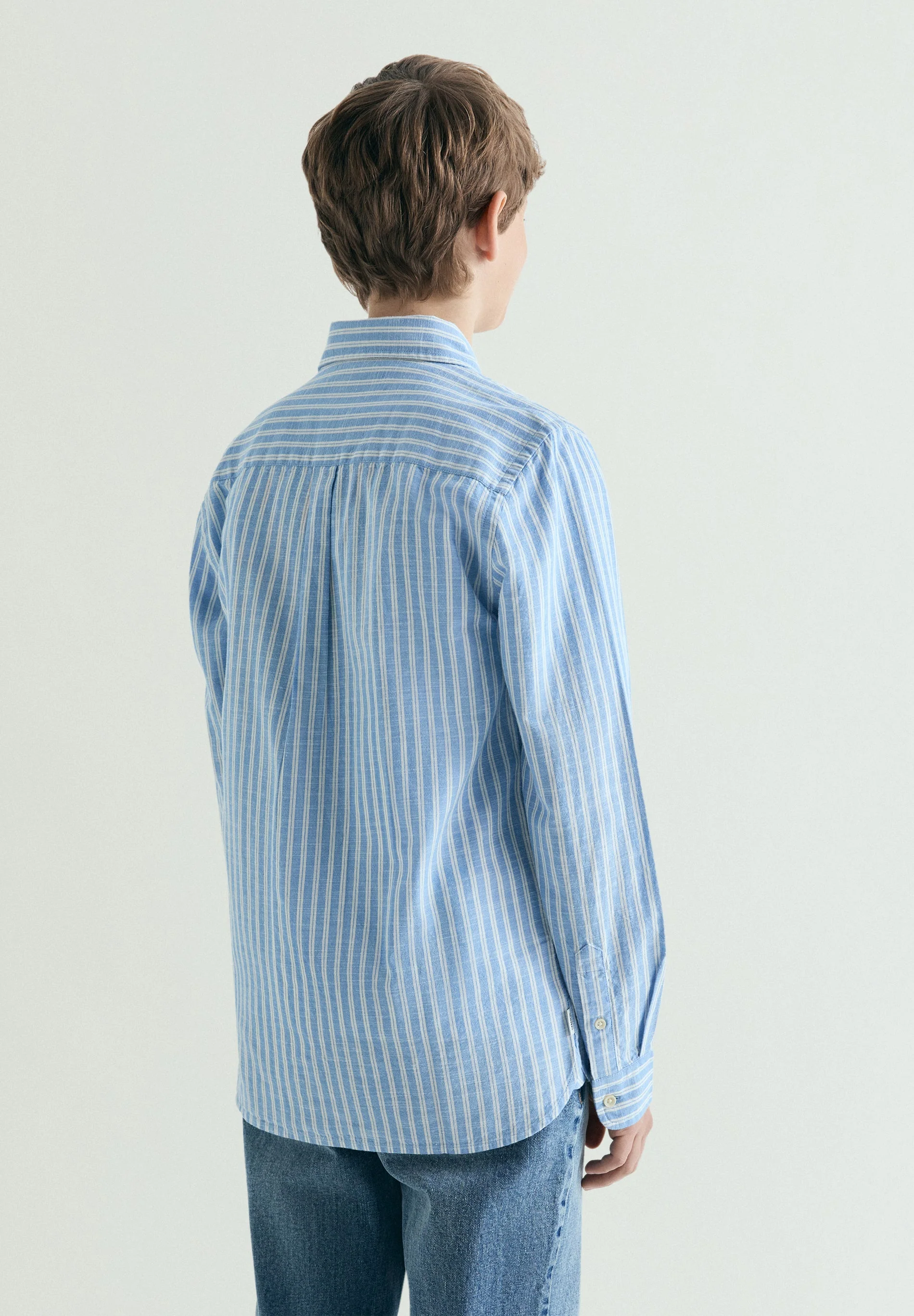 REGULAR FIT STRIPED SHIRT - Image 4