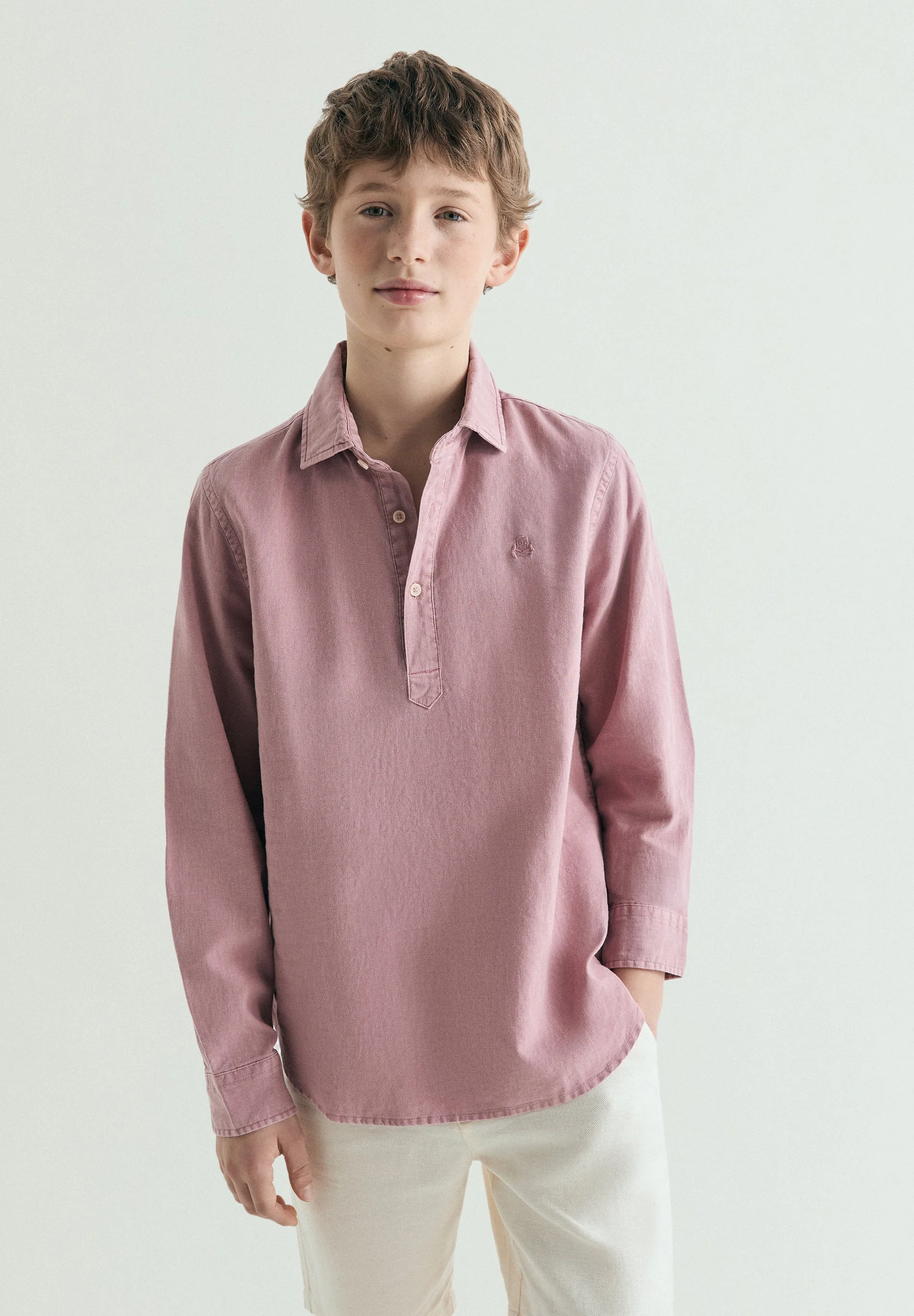 REGULAR FIT SKULL POLO SHIRT - Image 3