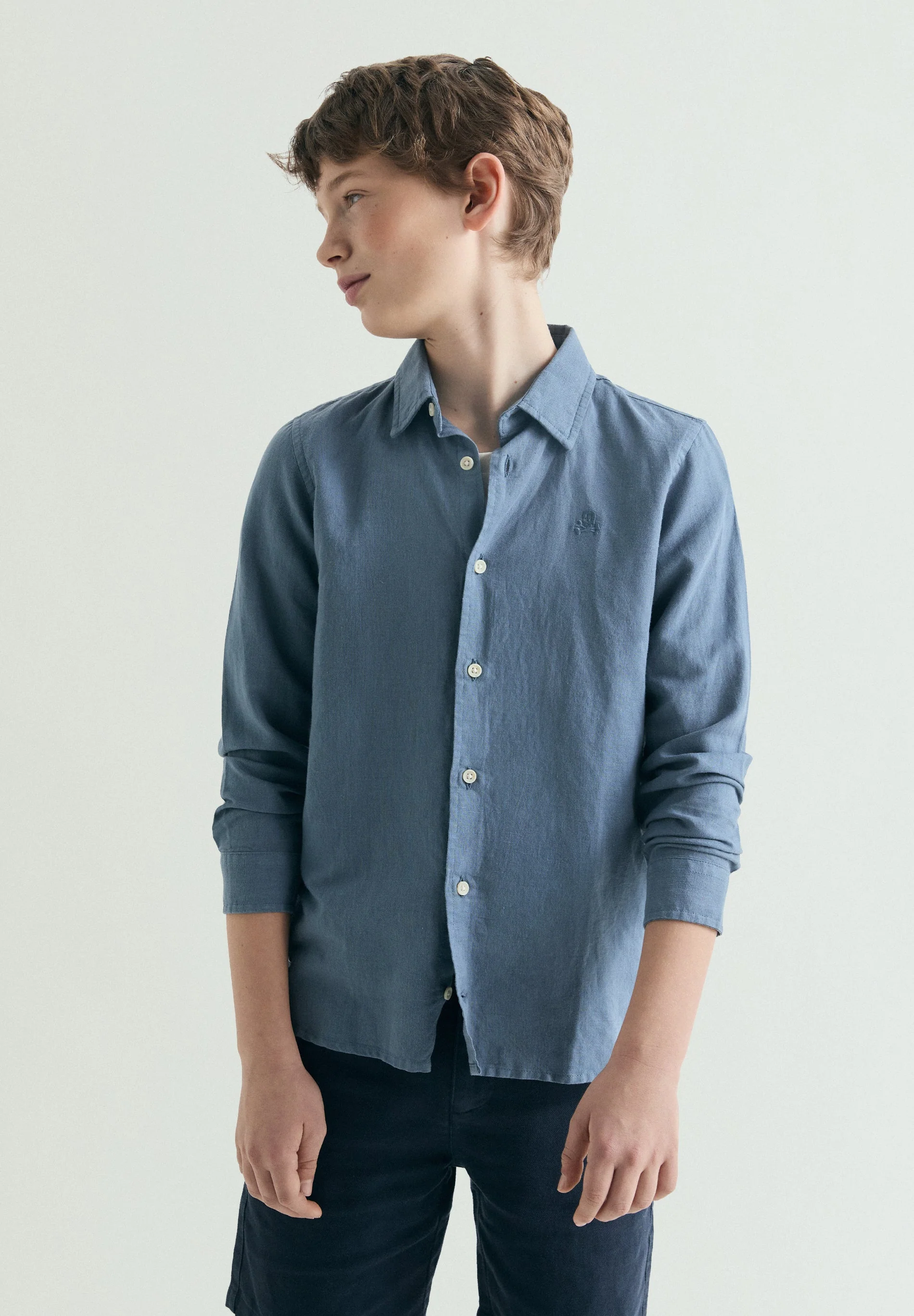 REGULAR FIT SKULL SHIRT