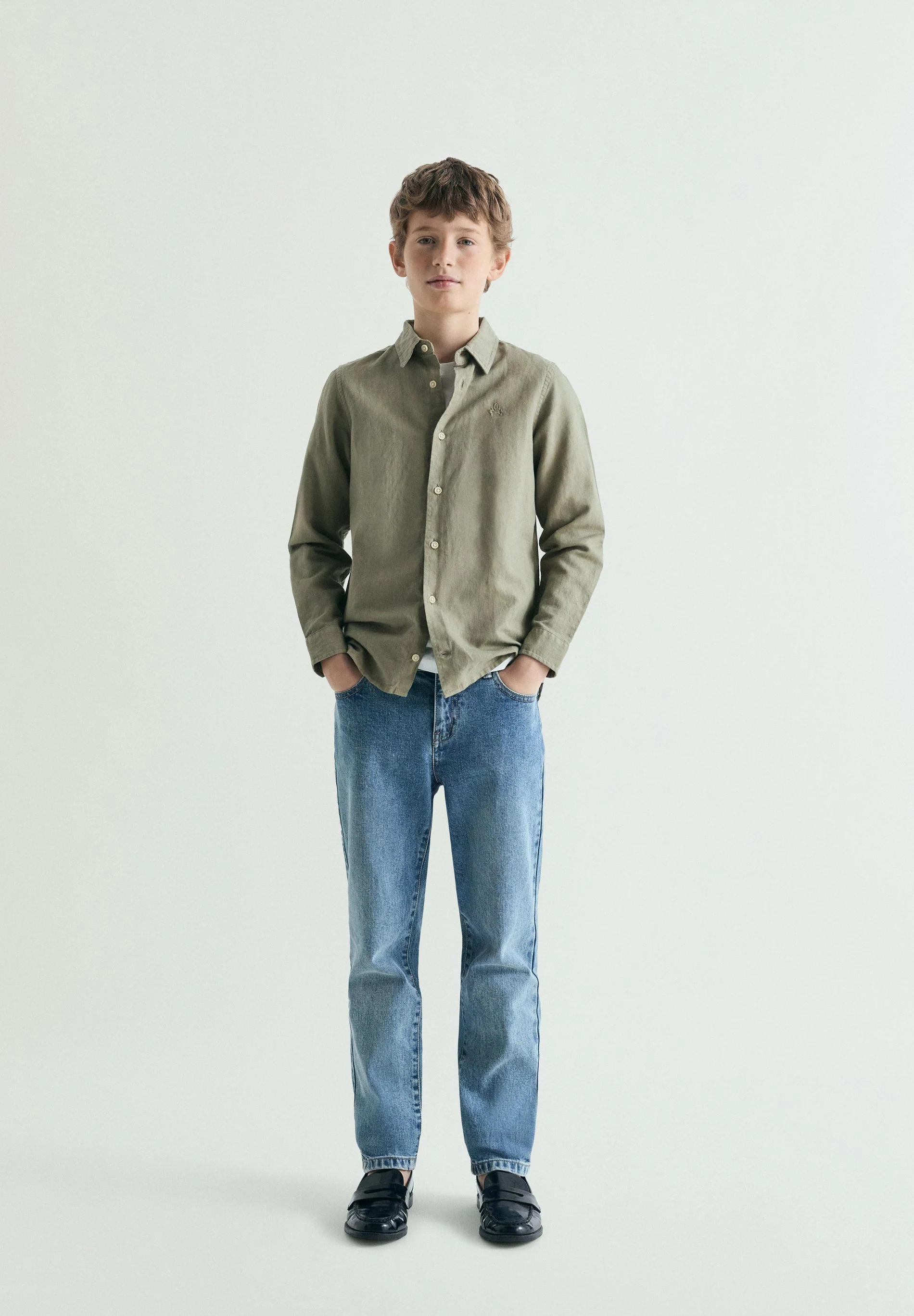 REGULAR FIT SKULL SHIRT - Image 3