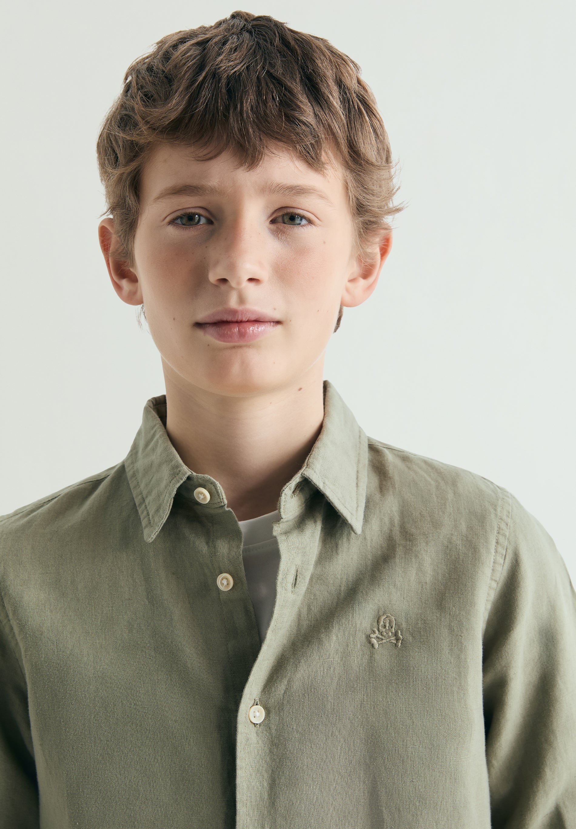 REGULAR FIT SKULL SHIRT - Image 4