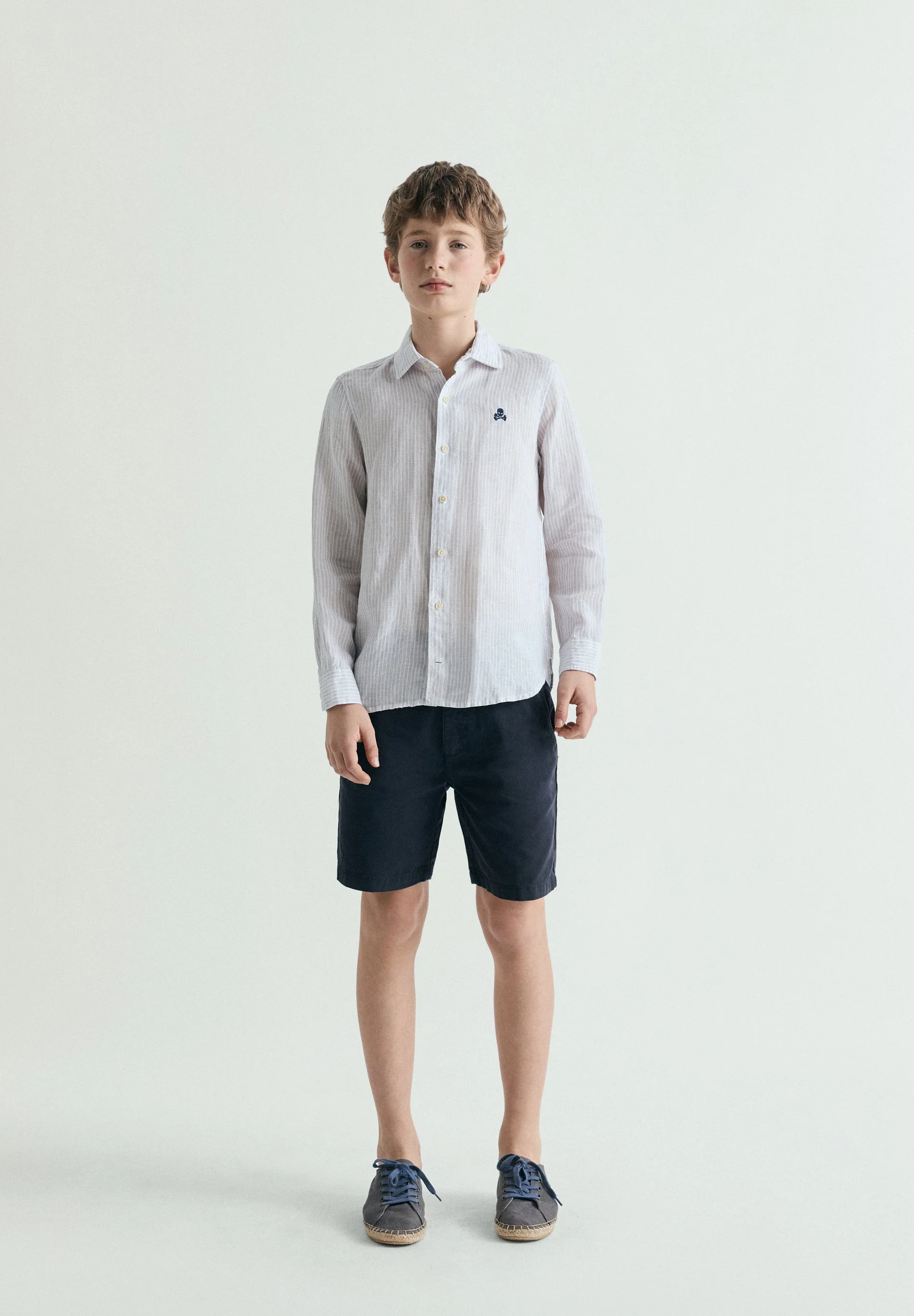 STRIPED LINEN SHIRT - Image 3