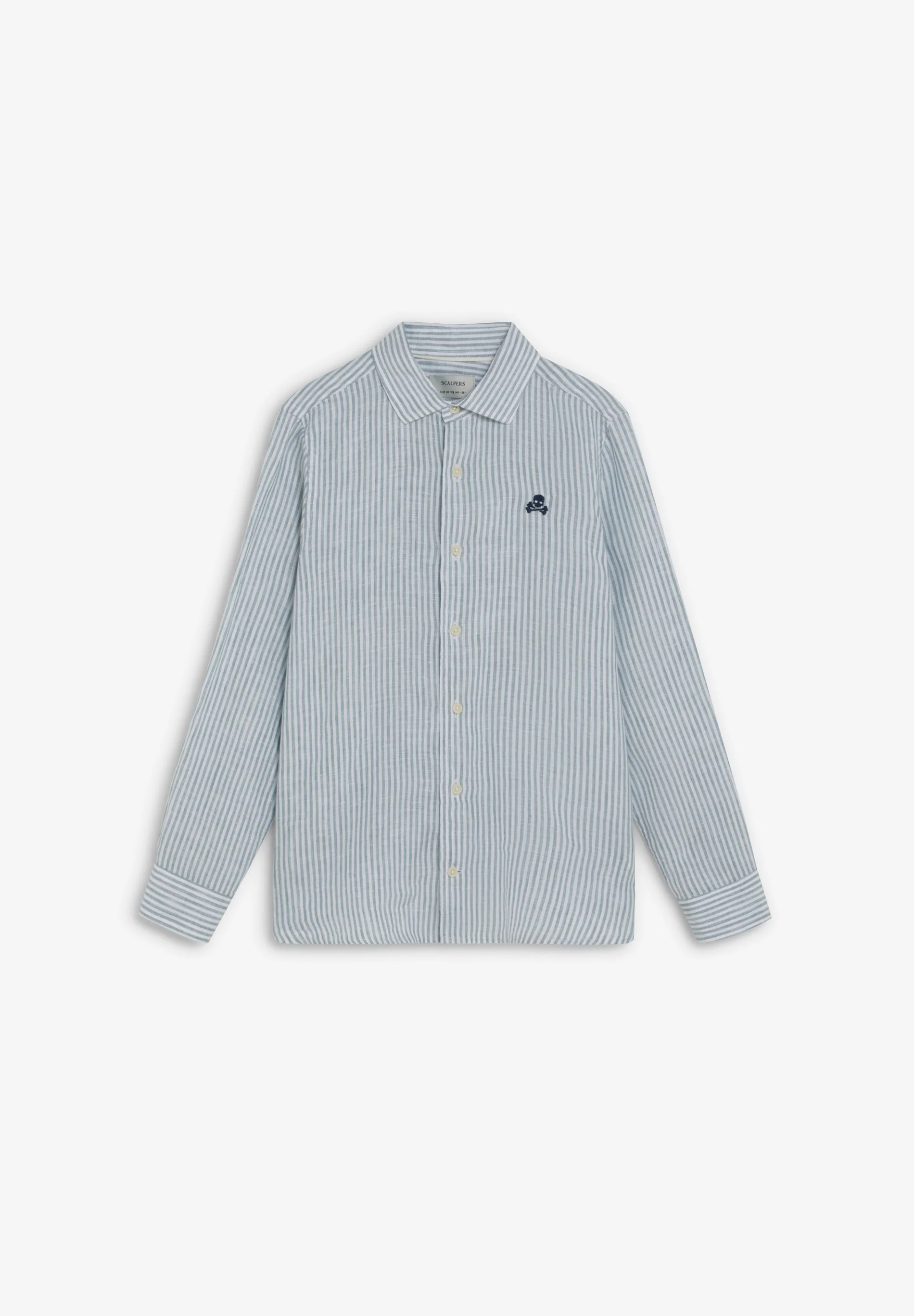 STRIPED LINEN SHIRT - Image 5