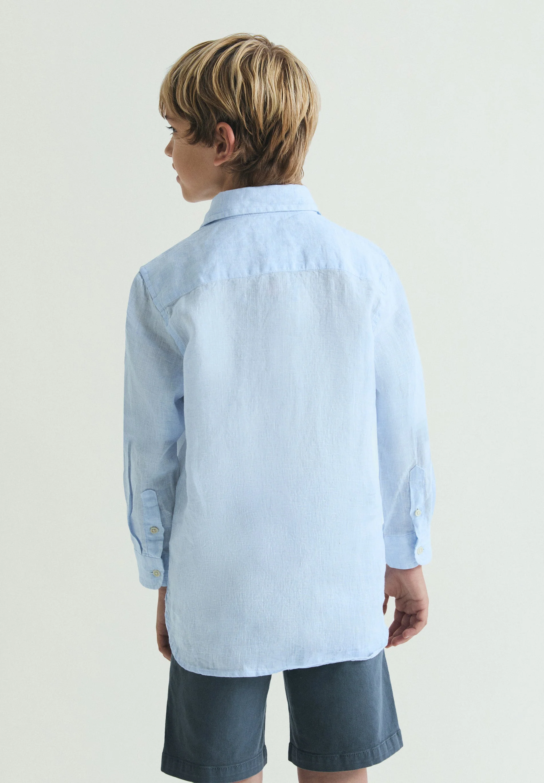 STRIPED LINEN SHIRT - Image 3