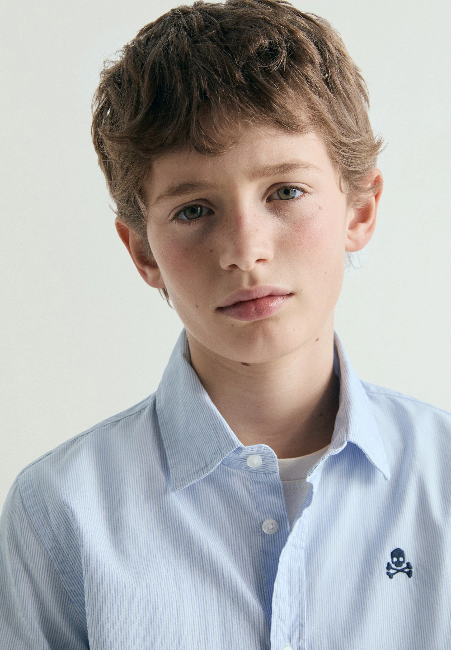 REGULAR FIT SKULL SHIRT - Image 2