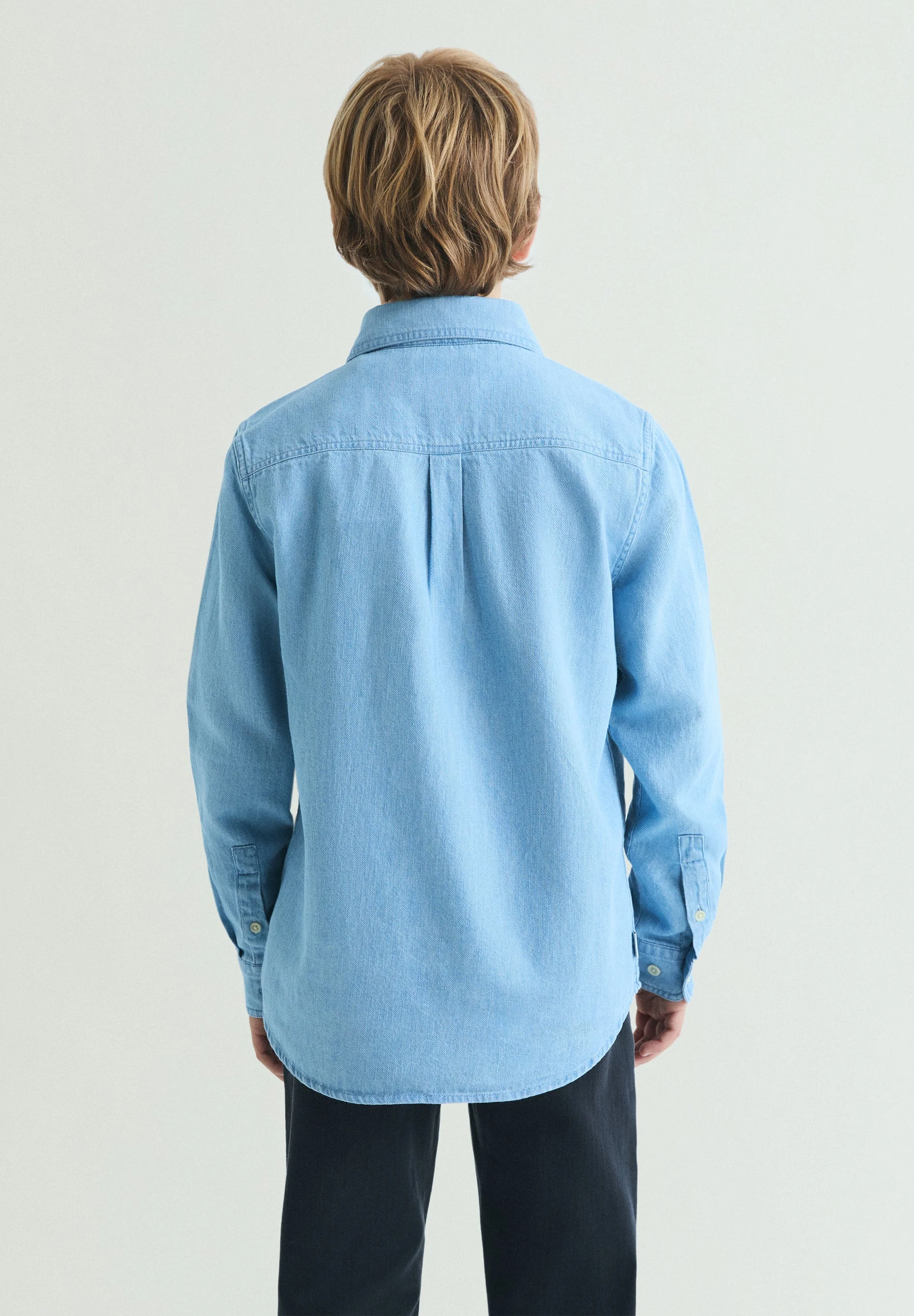 VINTAGE DENIM LOGO SHIRT - Image 3