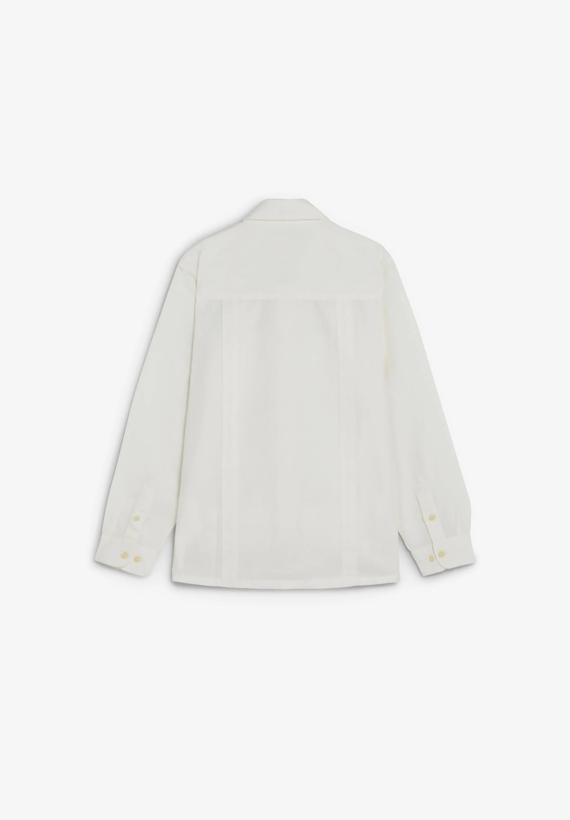 LINEN GUAYABERA SHIRT - Image 7