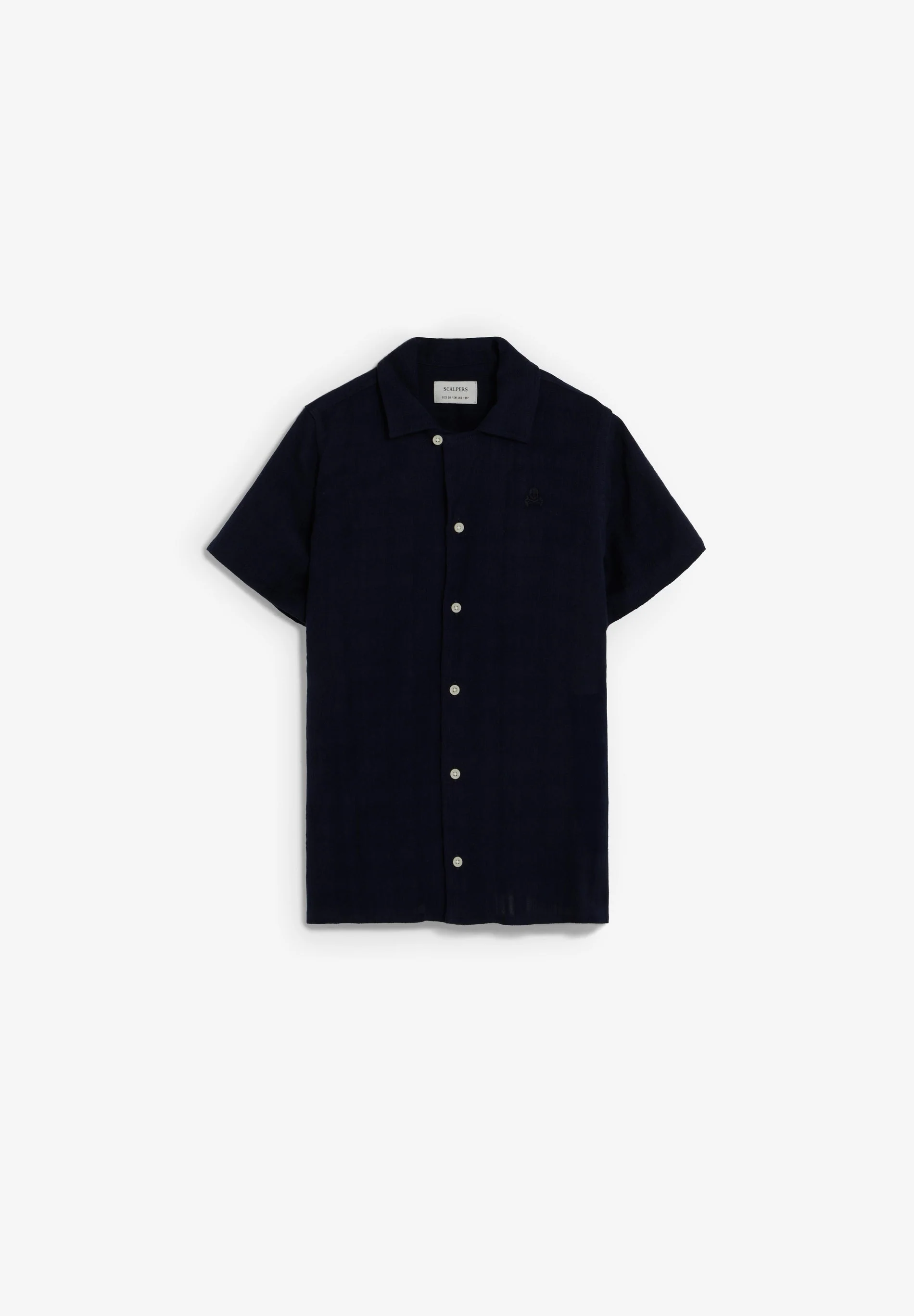 TEXTURED COTTON SHIRT - Image 6